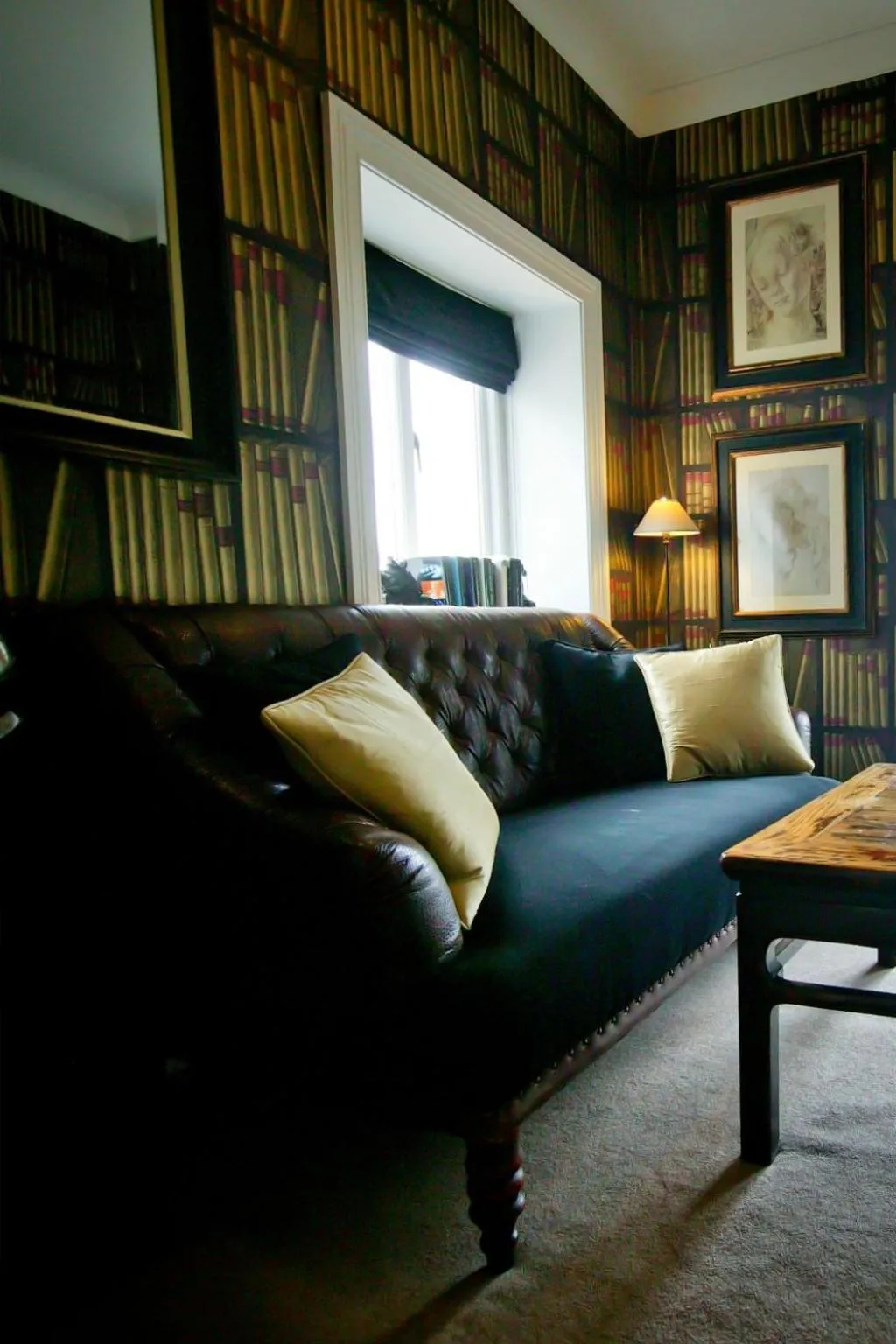 Seating area in Mitton Hall Hotel