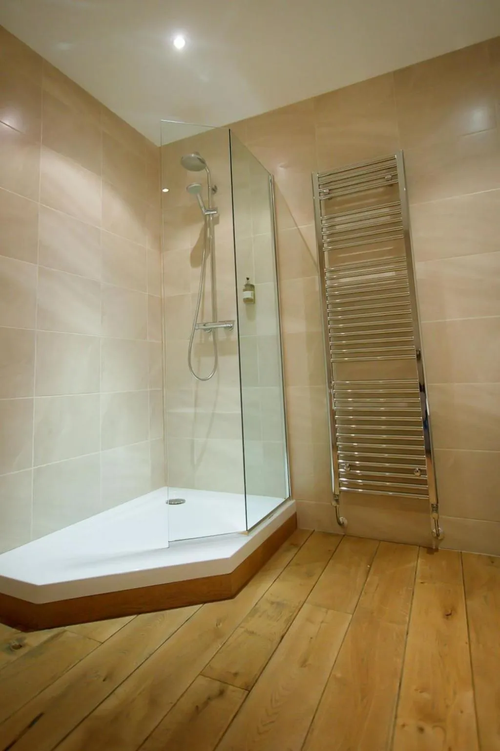Shower in Mitton Hall Hotel