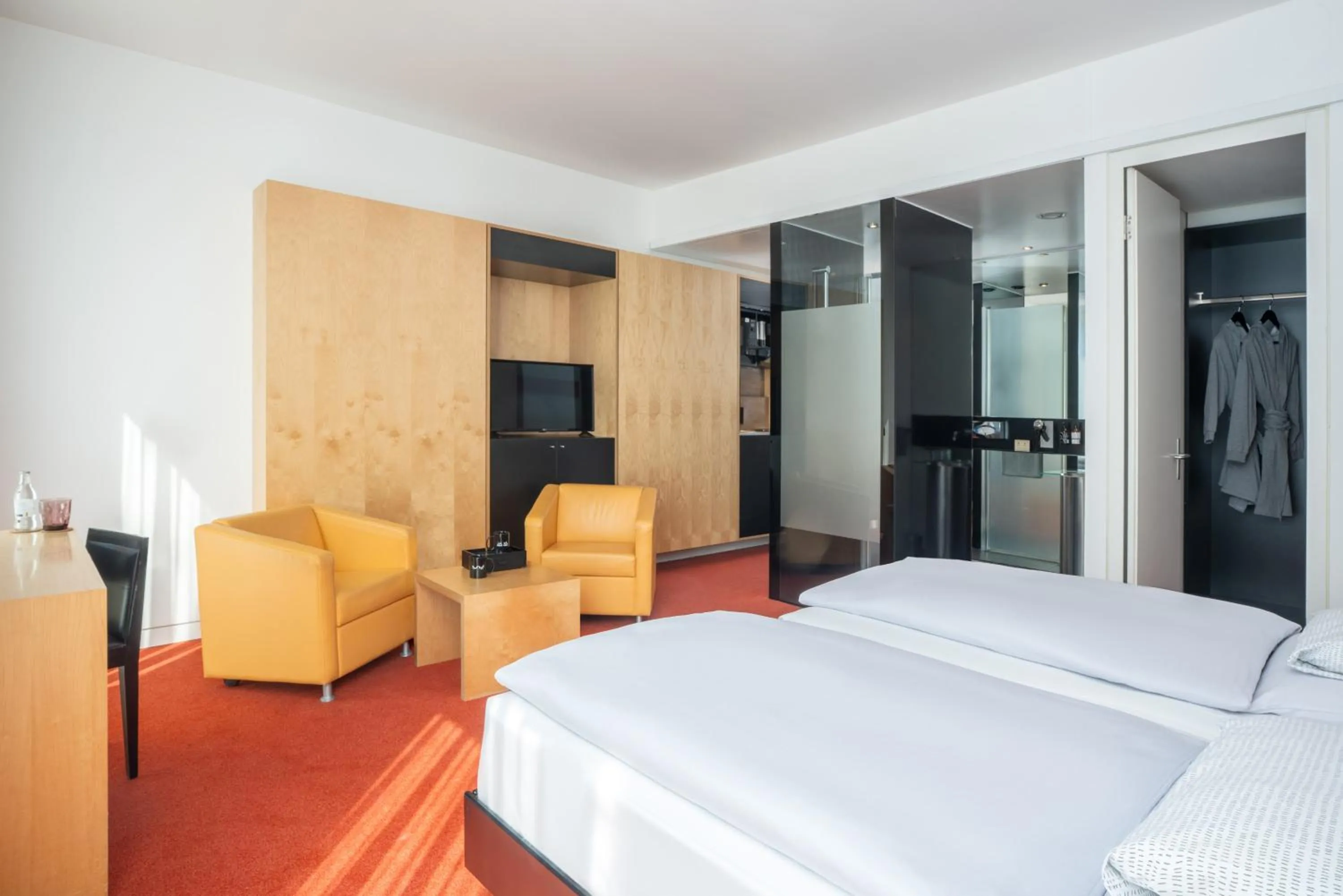 Bed in INNSiDE by Meliá Düsseldorf Seestern