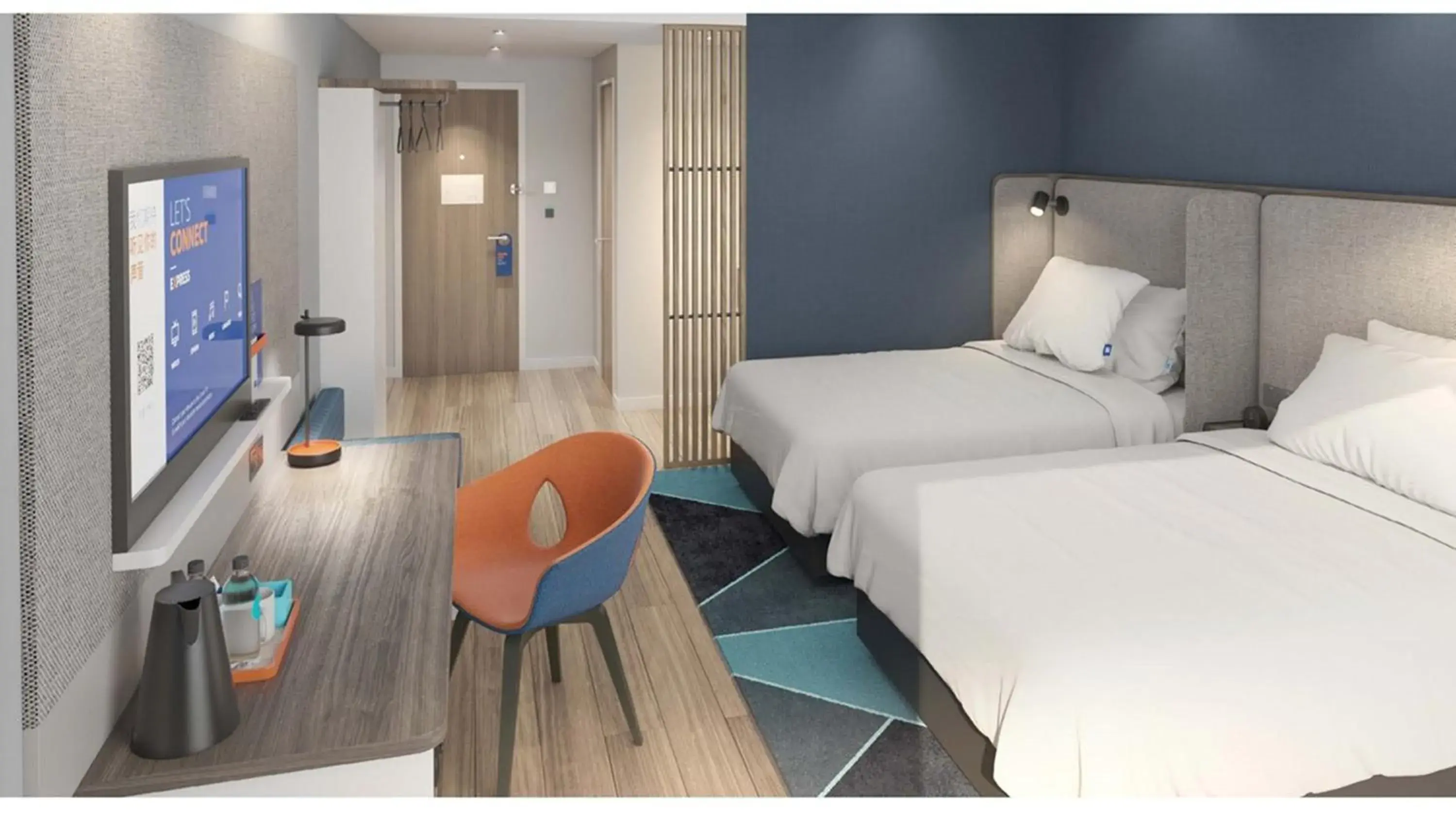 Standard Twin Room in Holiday Inn Express Urumqi Station by IHG Standard Twin Room in Holiday Inn Express Urumqi Station by IHG