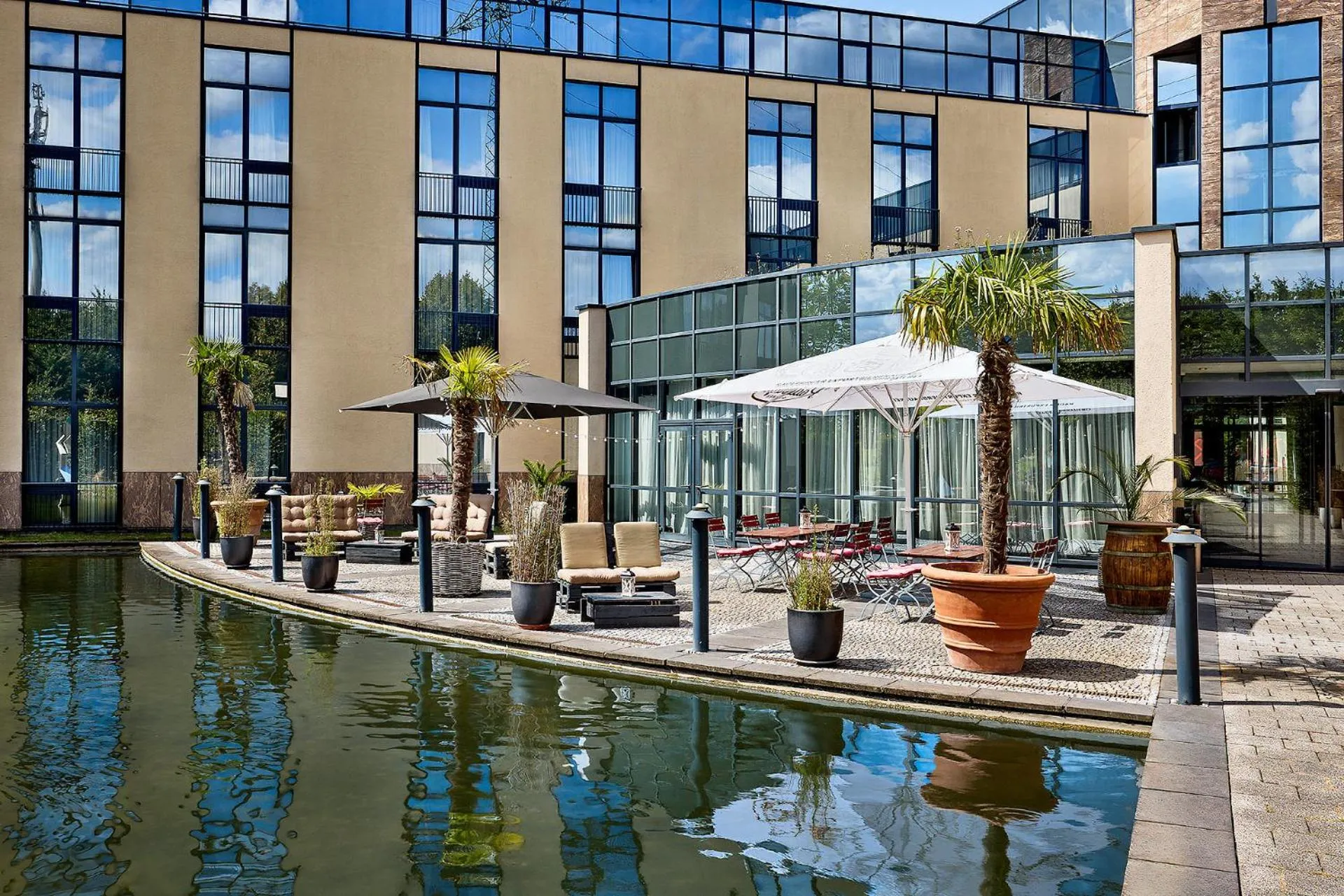 Balcony/Terrace in Four Points Flex by Sheraton Ratingen Düsseldorf Airport