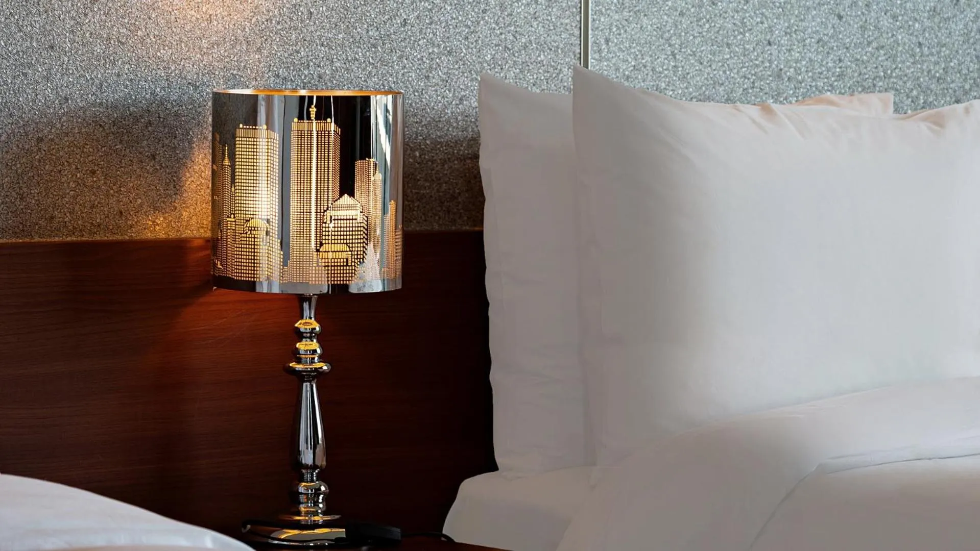 Bed in Hotel JCS Yeosu