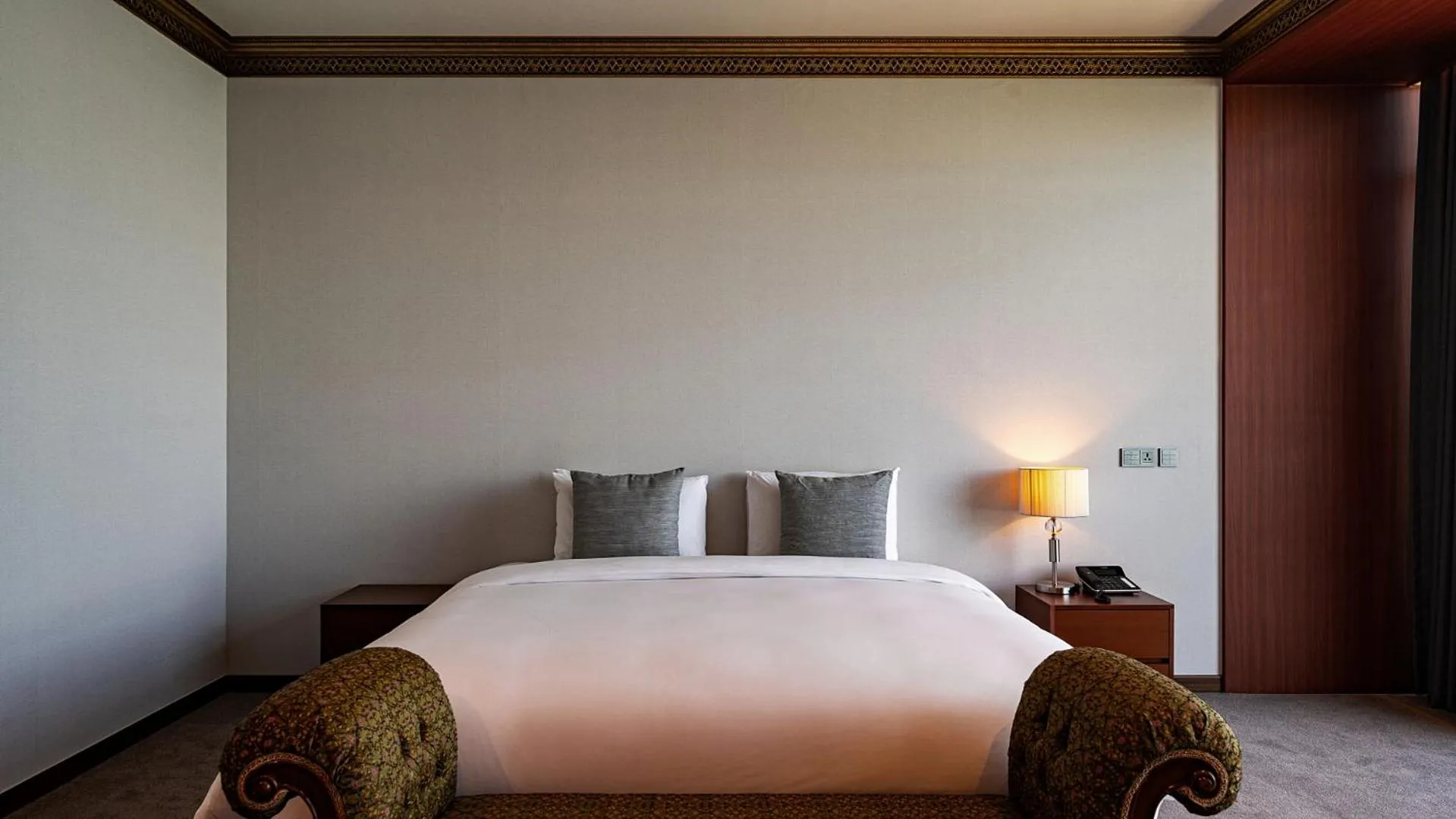 Bed in Hotel JCS Yeosu