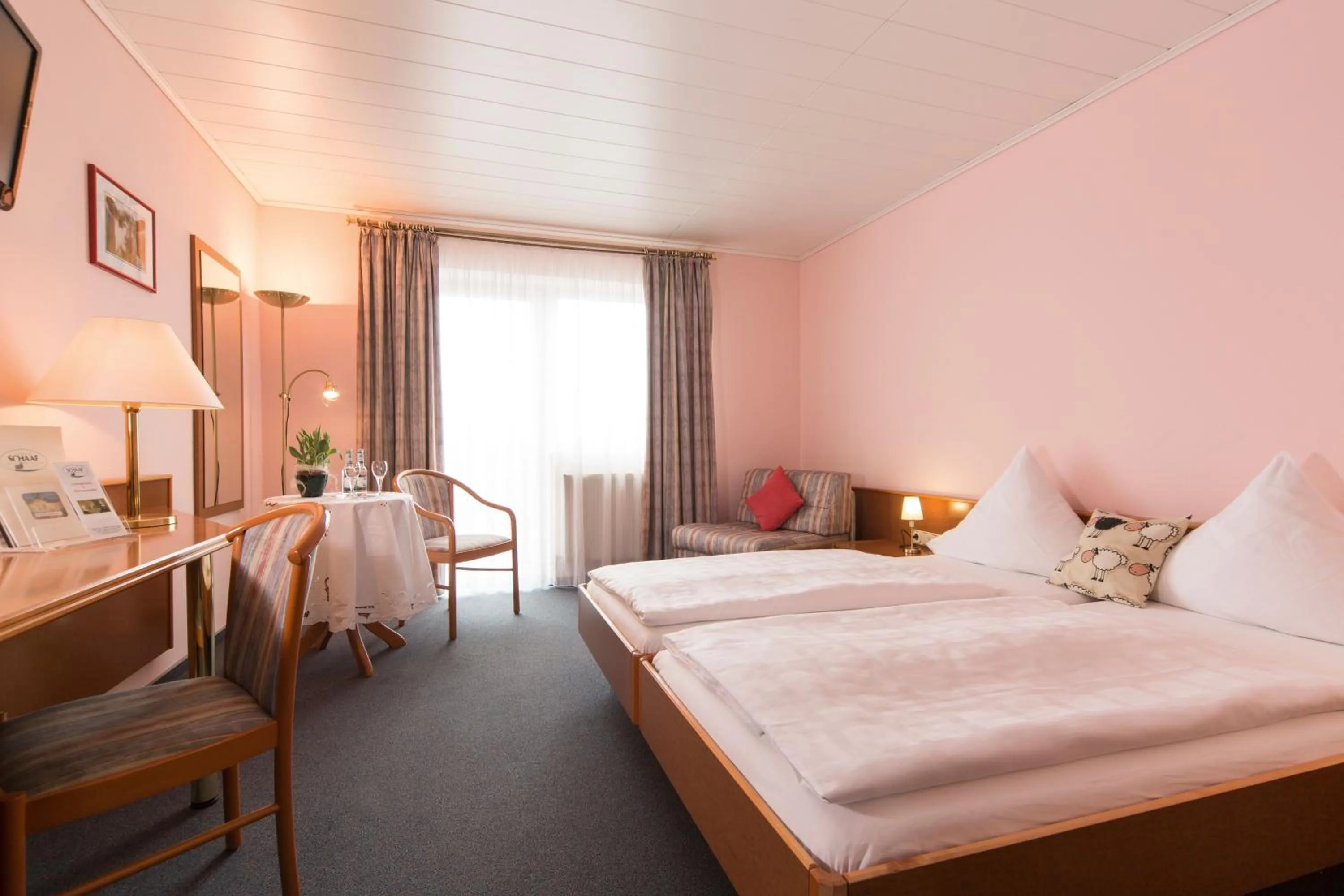 Photo of the whole room, Bed in Landhaus Schaaf