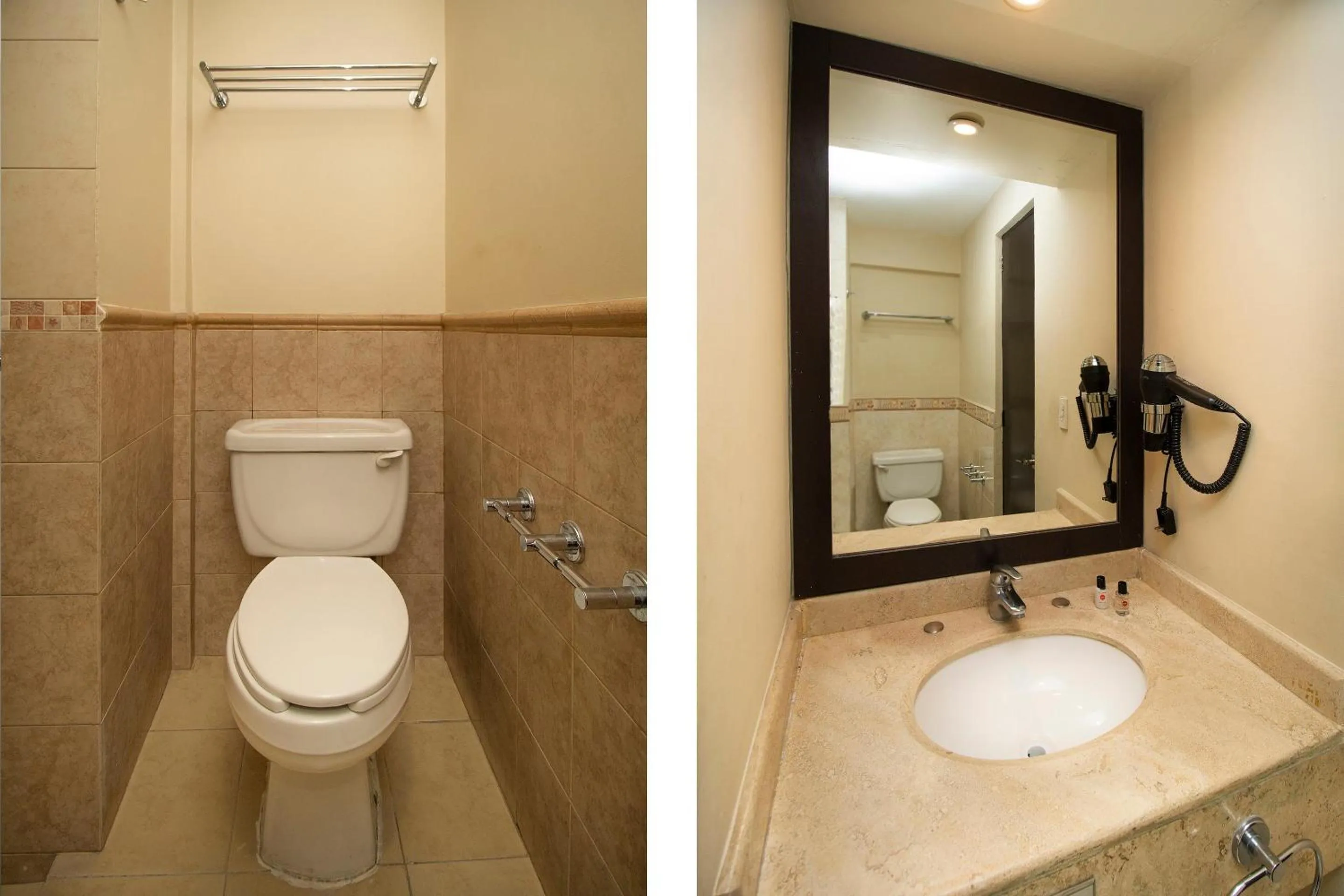 Bathroom in Hotel Las Iglesias, Cholula