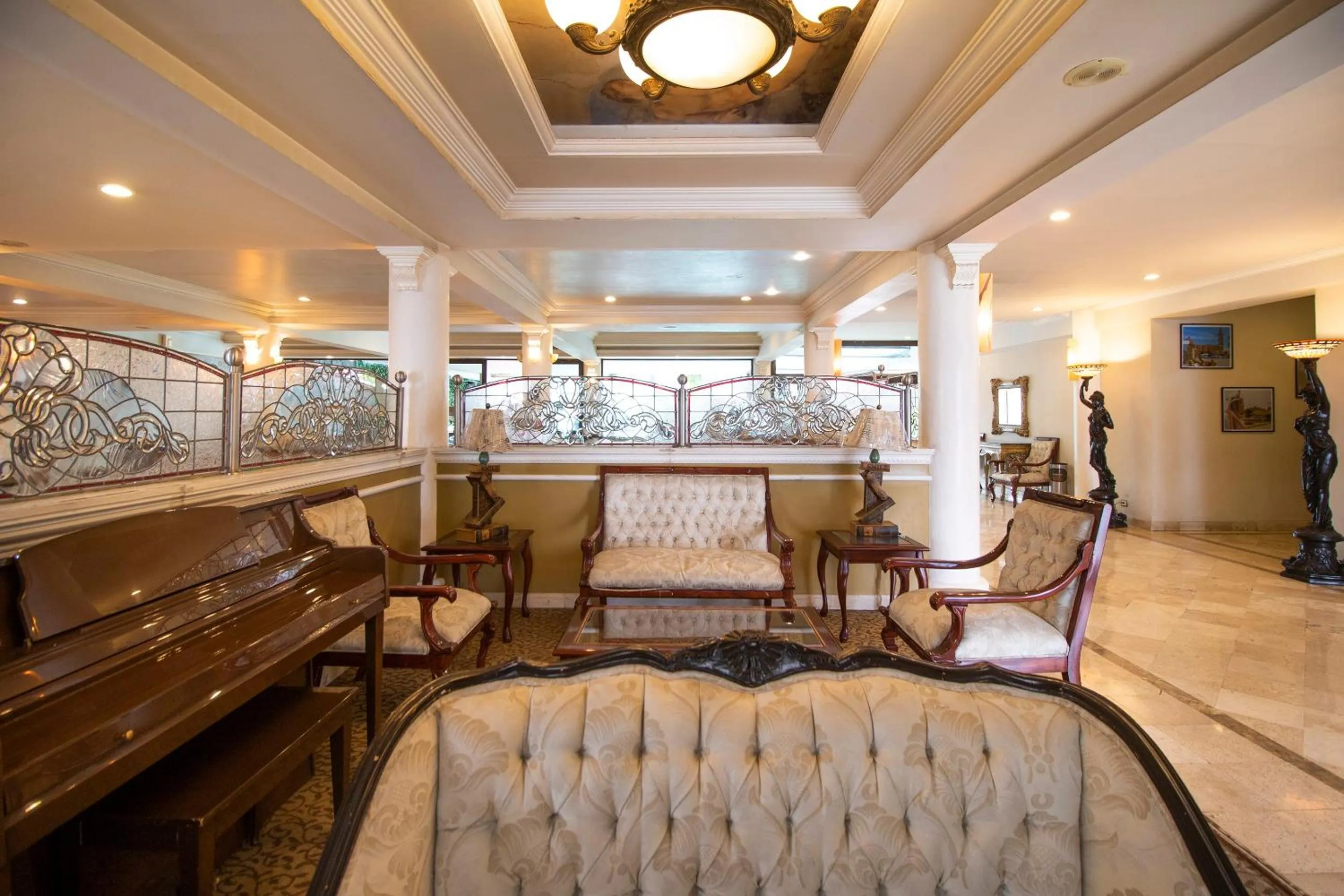 Lobby or reception in Hotel Las Iglesias, Cholula