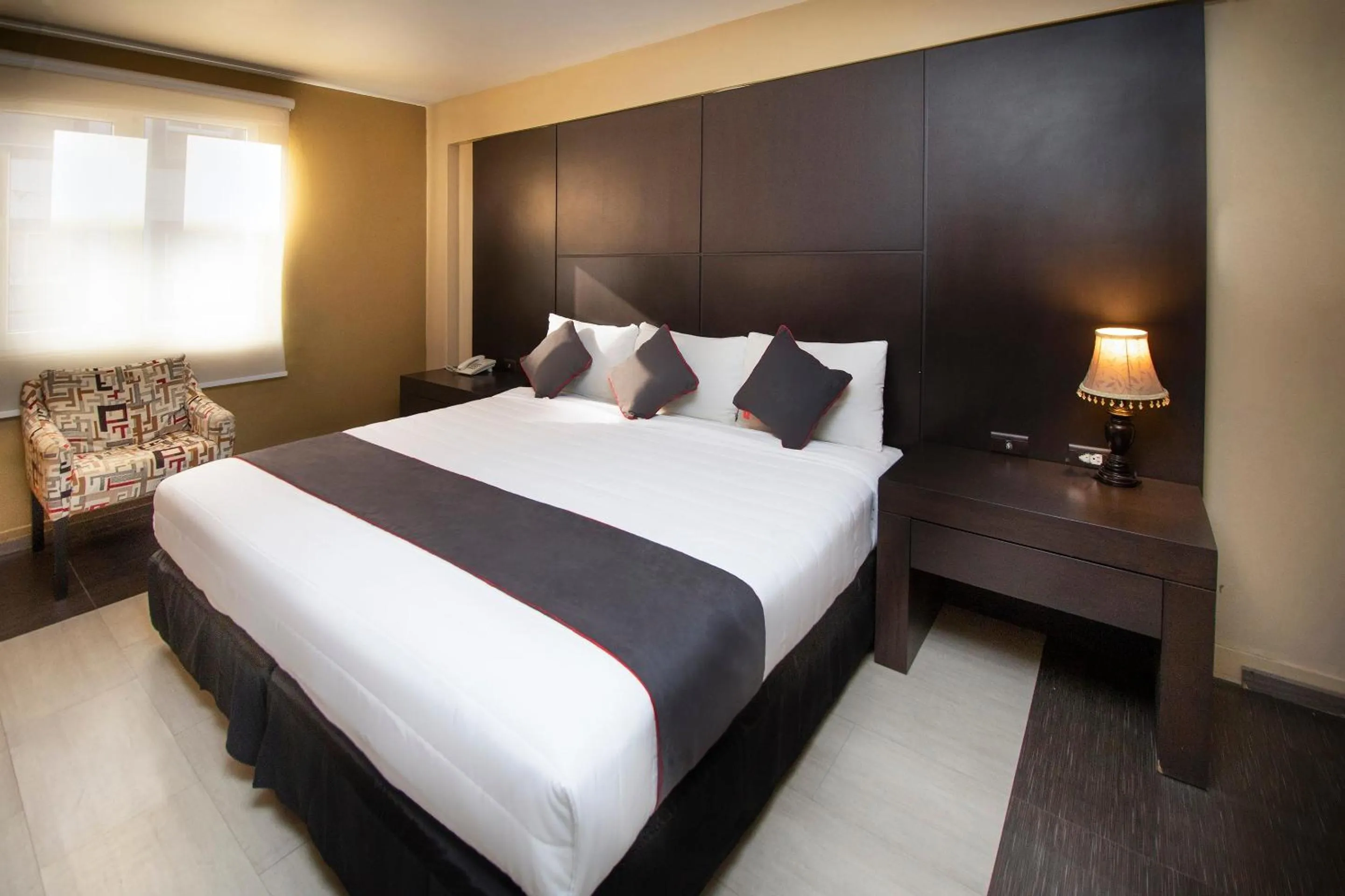 Bedroom in Hotel Las Iglesias, Cholula