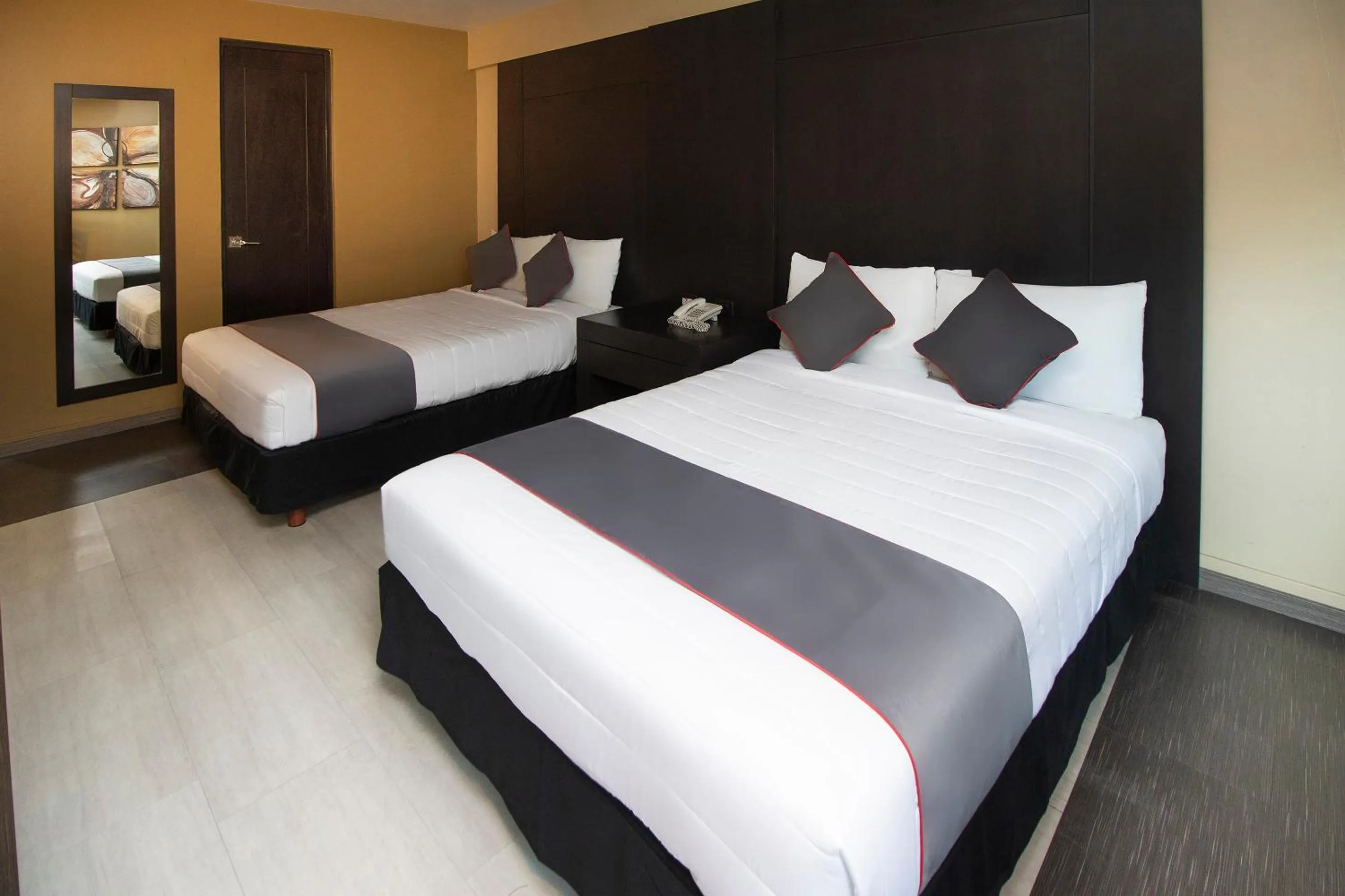 Bedroom in Hotel Las Iglesias, Cholula