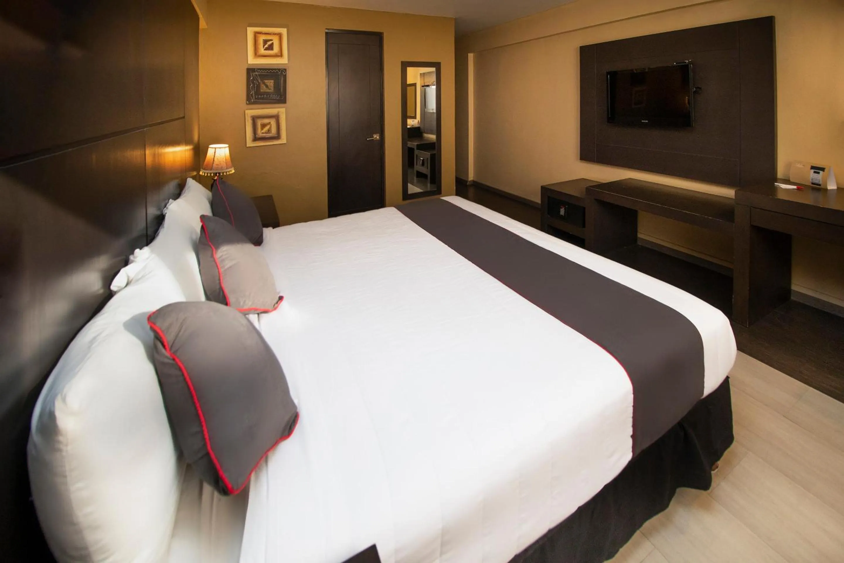 Bedroom in Hotel Las Iglesias, Cholula