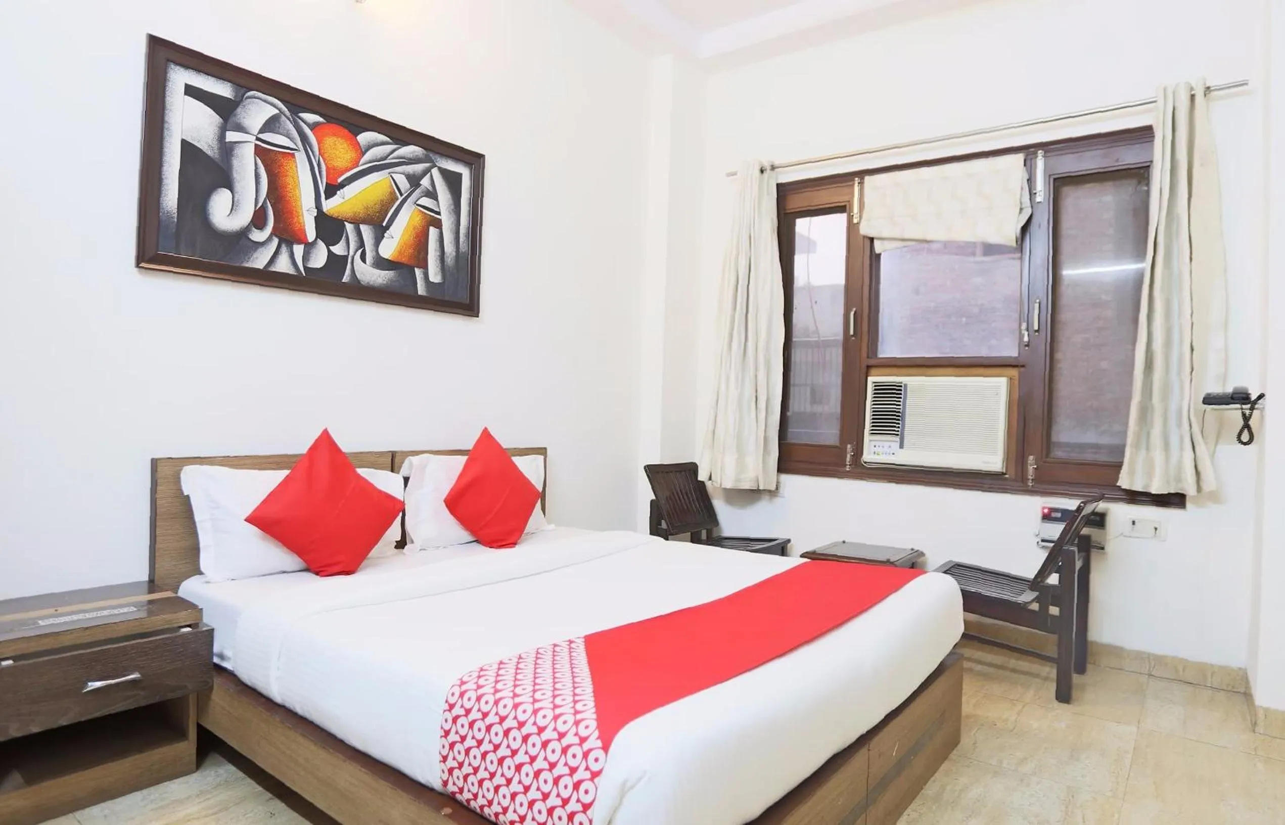 Bedroom, Bed in Hotel O New Raj Kamal