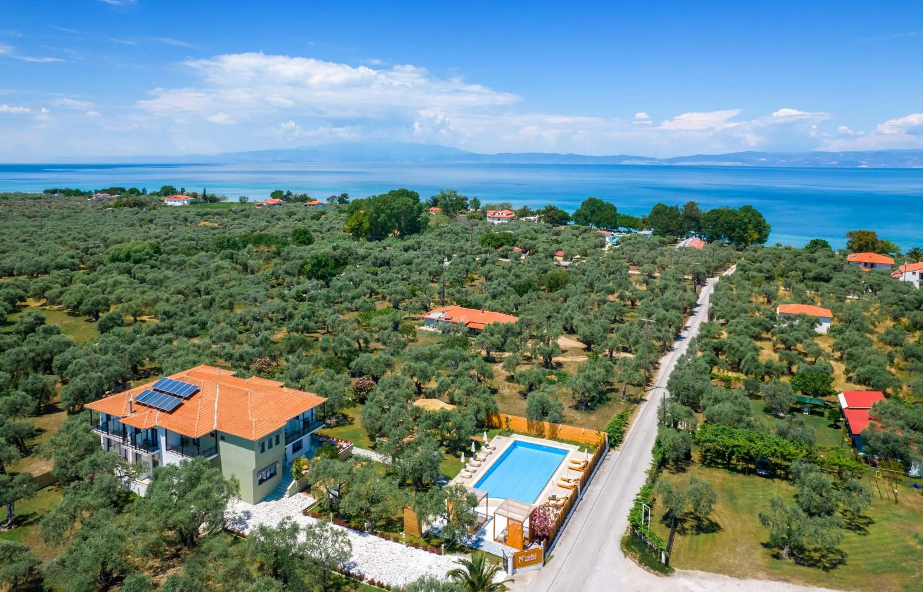 Bird's eye view in Nefeli Fresh Hotel by Del Mare