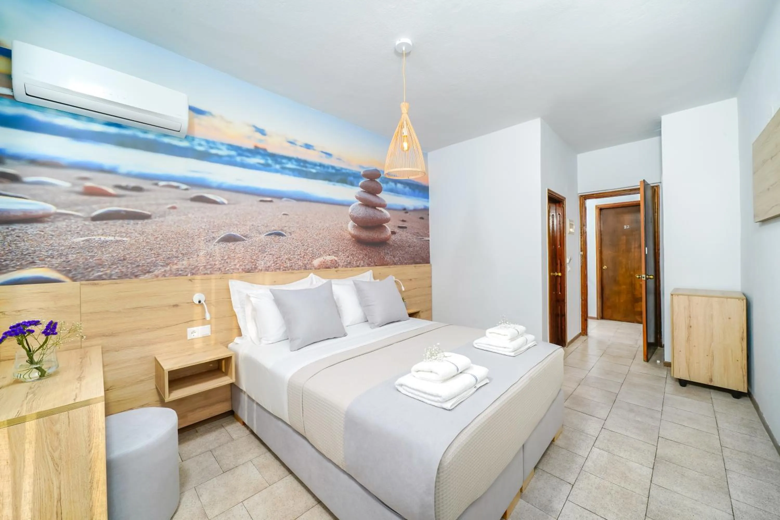 Photo of the whole room, Bed in Nefeli Fresh Hotel by Del Mare