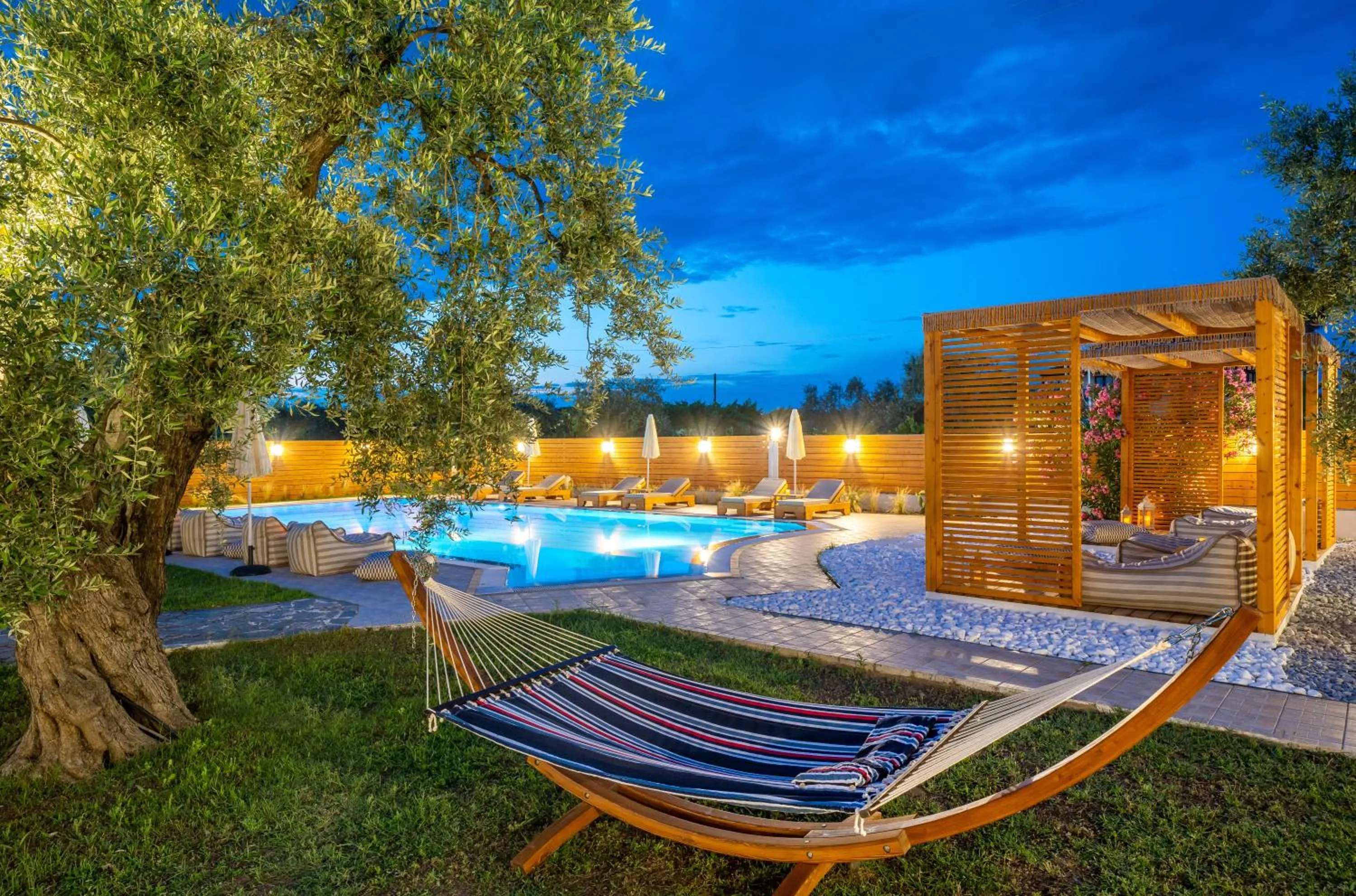 Swimming pool in Nefeli Fresh Hotel by Del Mare