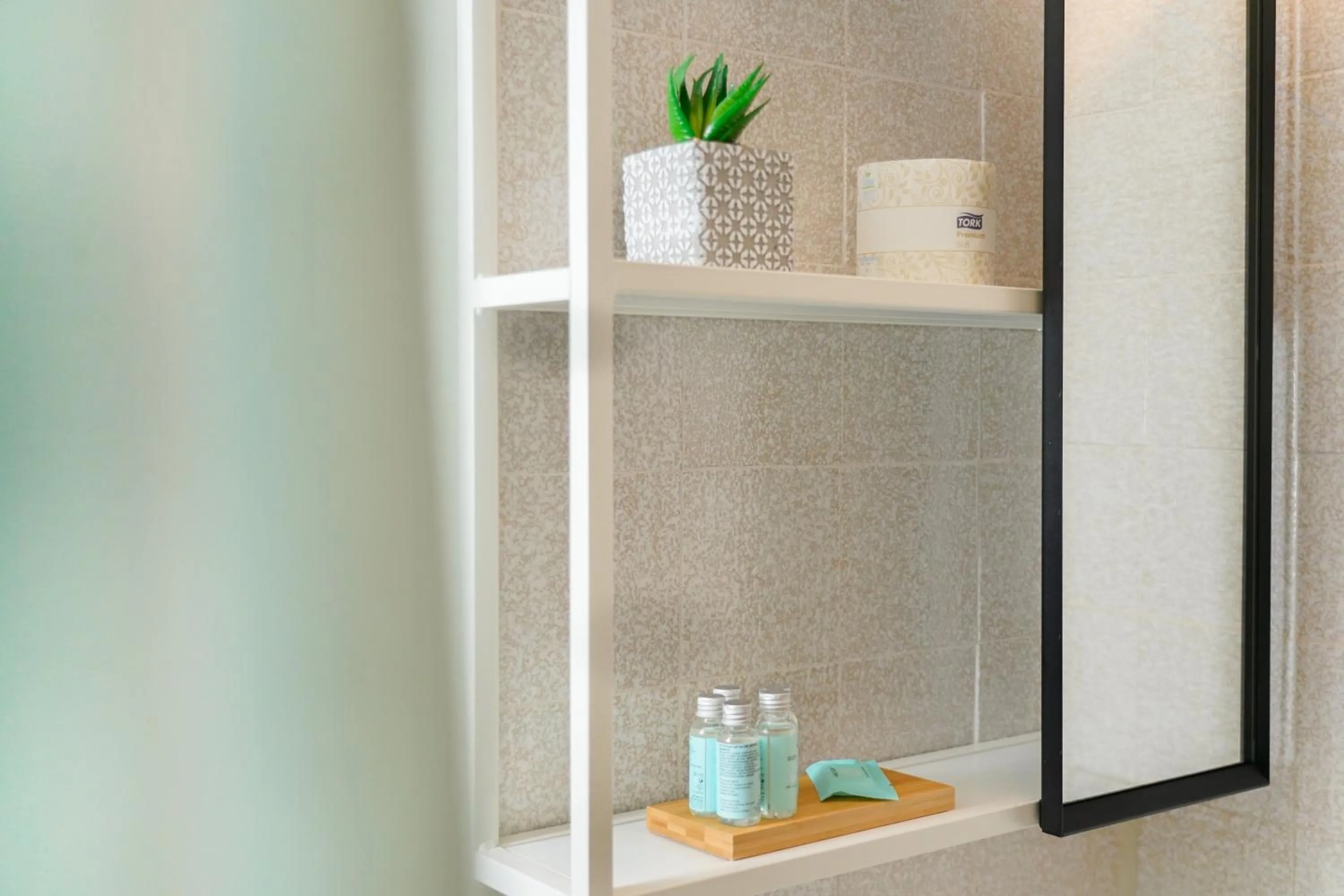 Bathroom in Nefeli Fresh Hotel by Del Mare