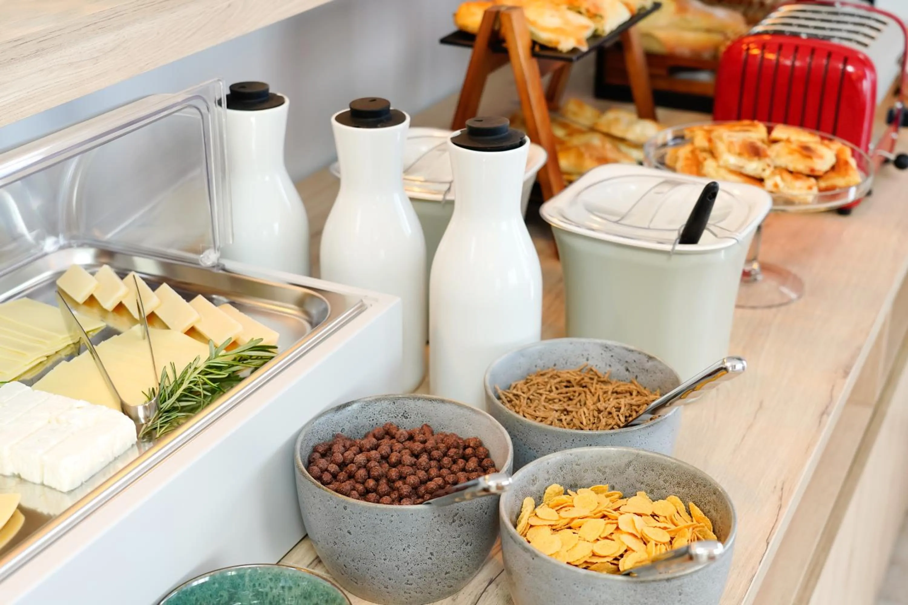 Breakfast in Nefeli Fresh Hotel by Del Mare