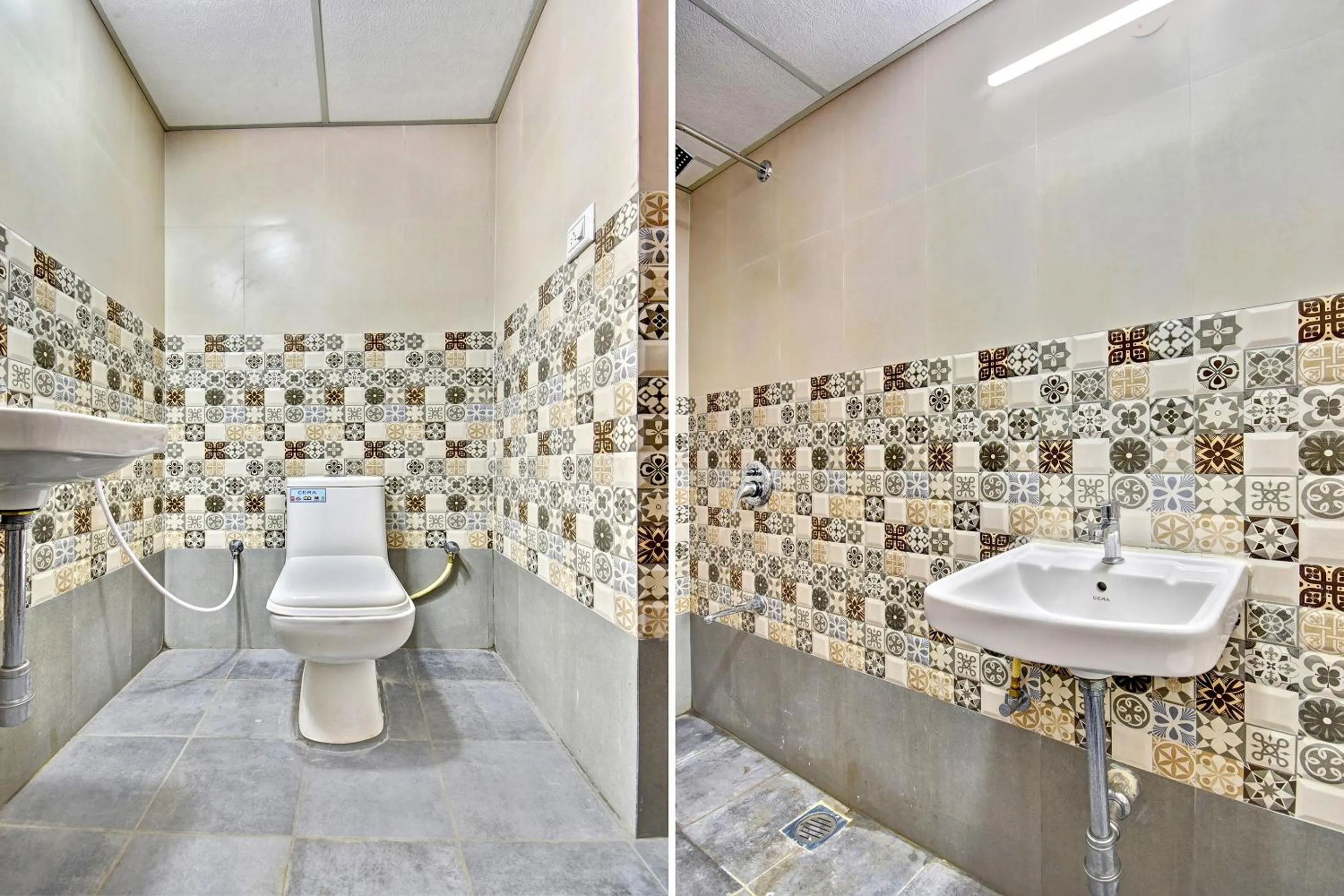 Bathroom in Hotel O Star Ldh