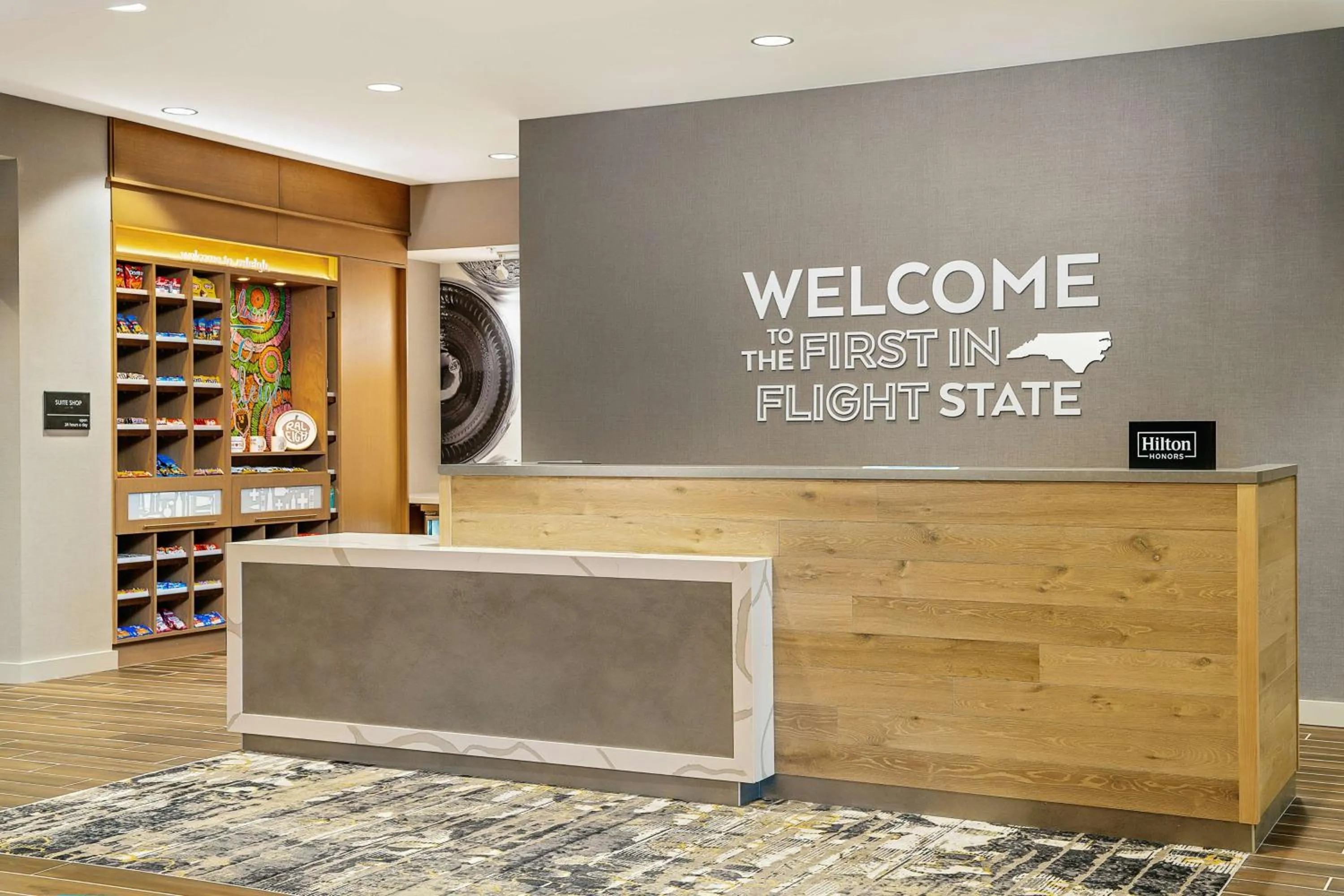 Lobby or reception in Hampton Inn & Suites Raleigh Midtown, NC