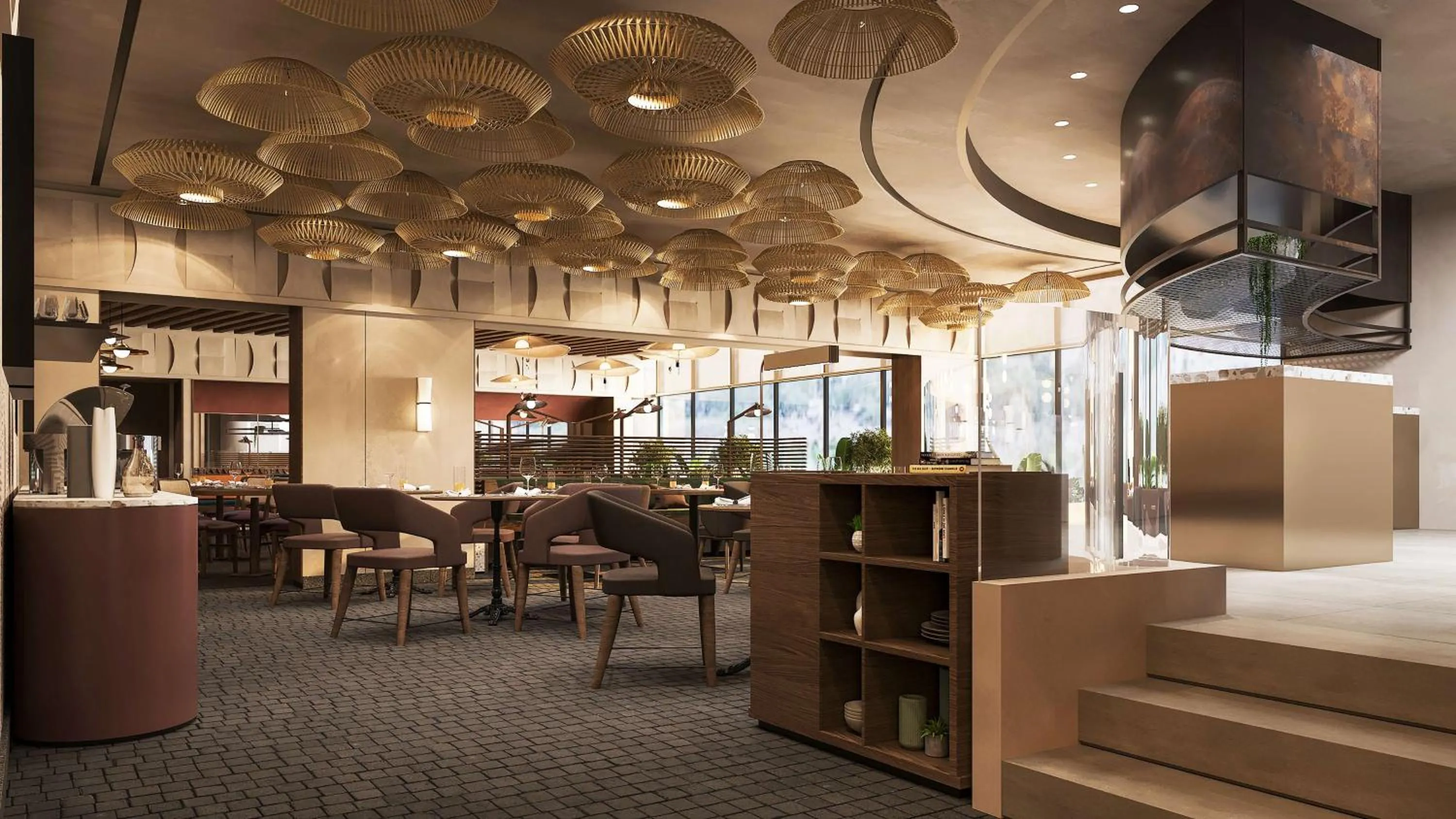 Restaurant/places to eat in Park Inn by Radisson, Riyadh