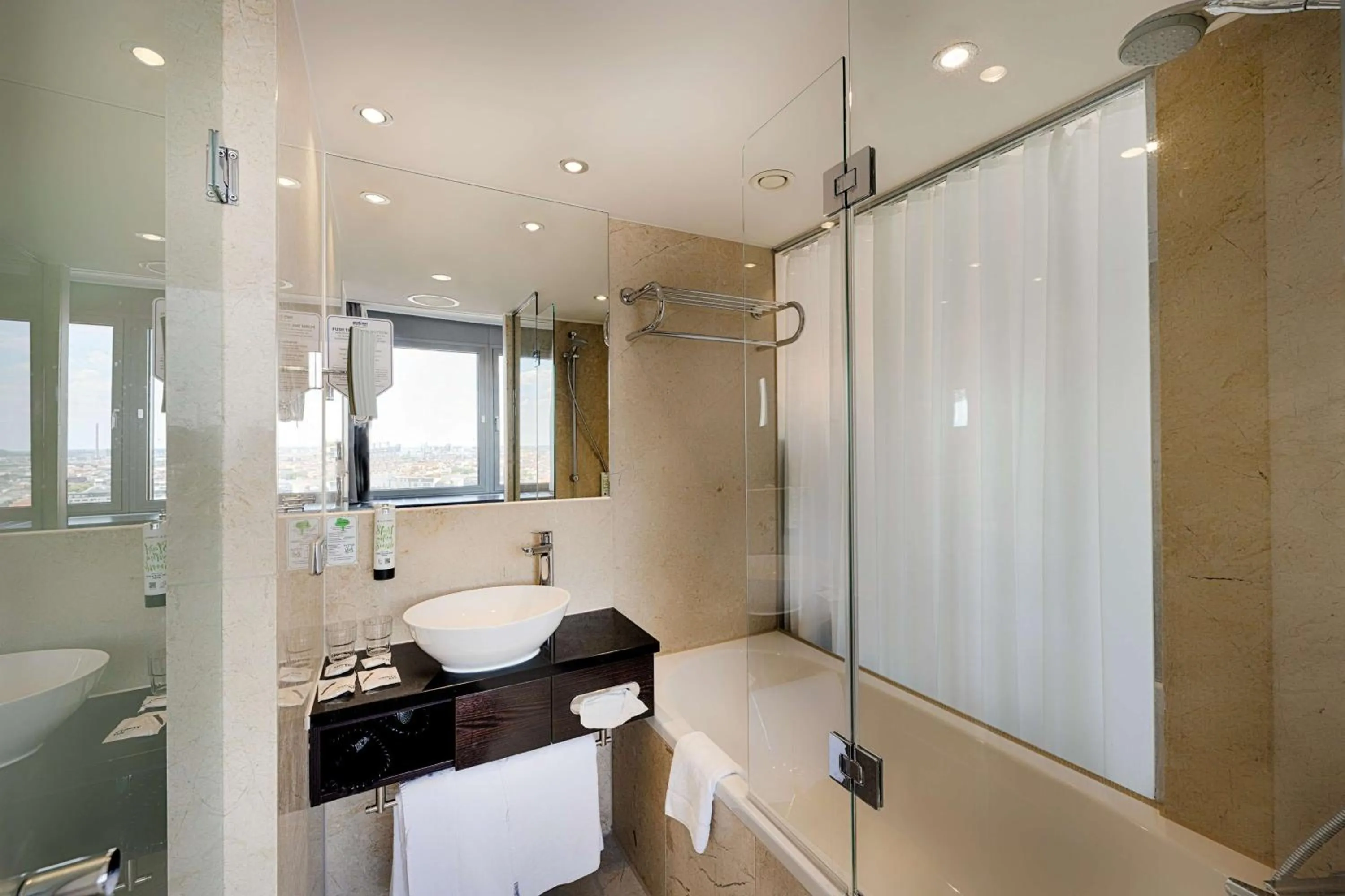 Bathroom in Park Inn by Radisson Berlin Alexanderplatz