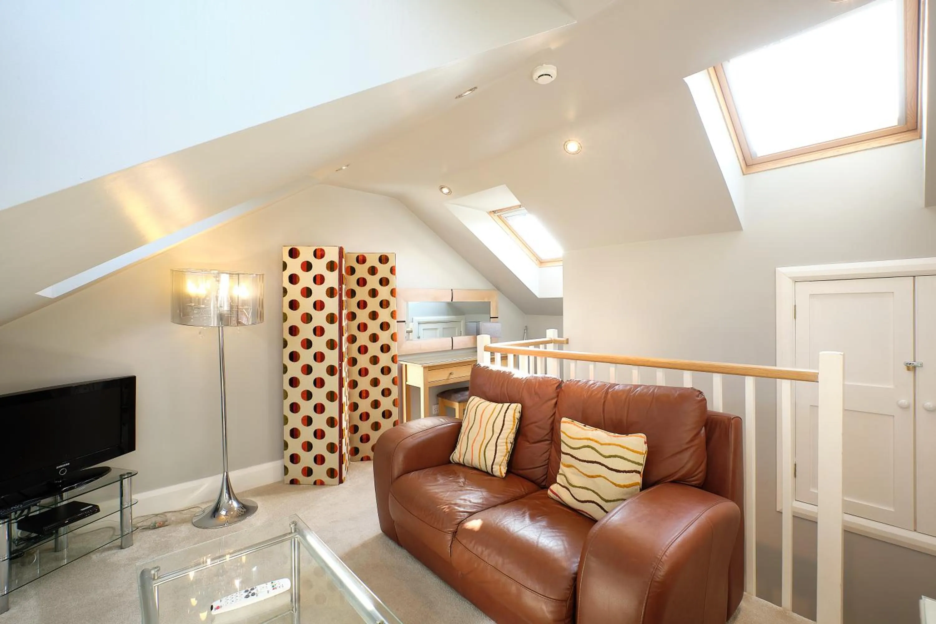 Living room in Grassington Lodge