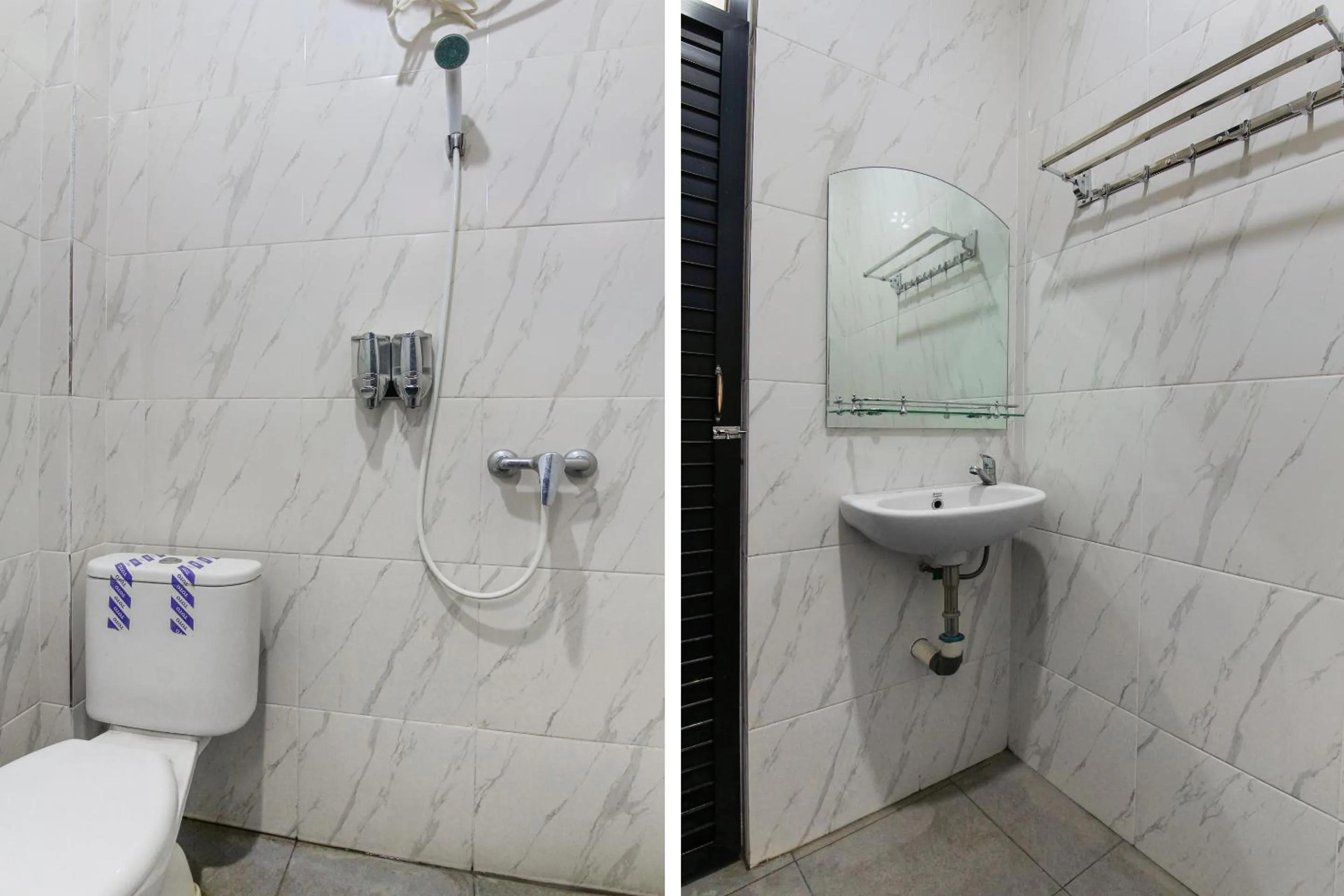 Bathroom in Capital O 3476 Millenium Inn