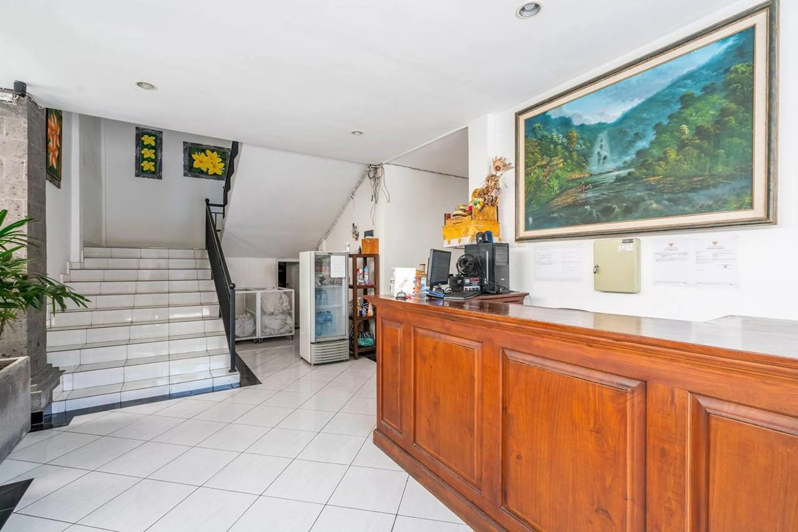 Lobby or reception in Ganandra Stay Denpasar