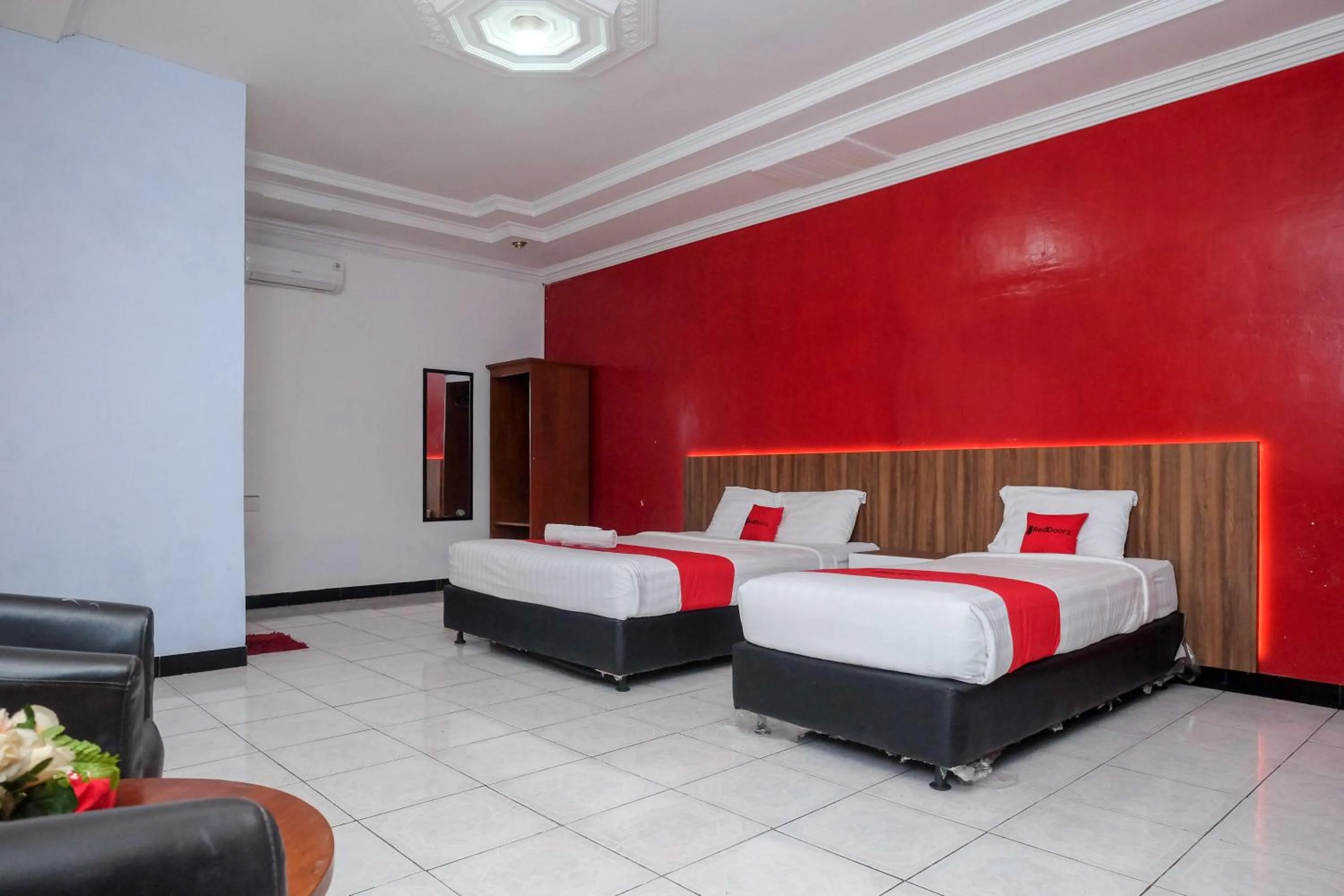 Bed in RedDoorz At Pondok Eyang Obi Sleman