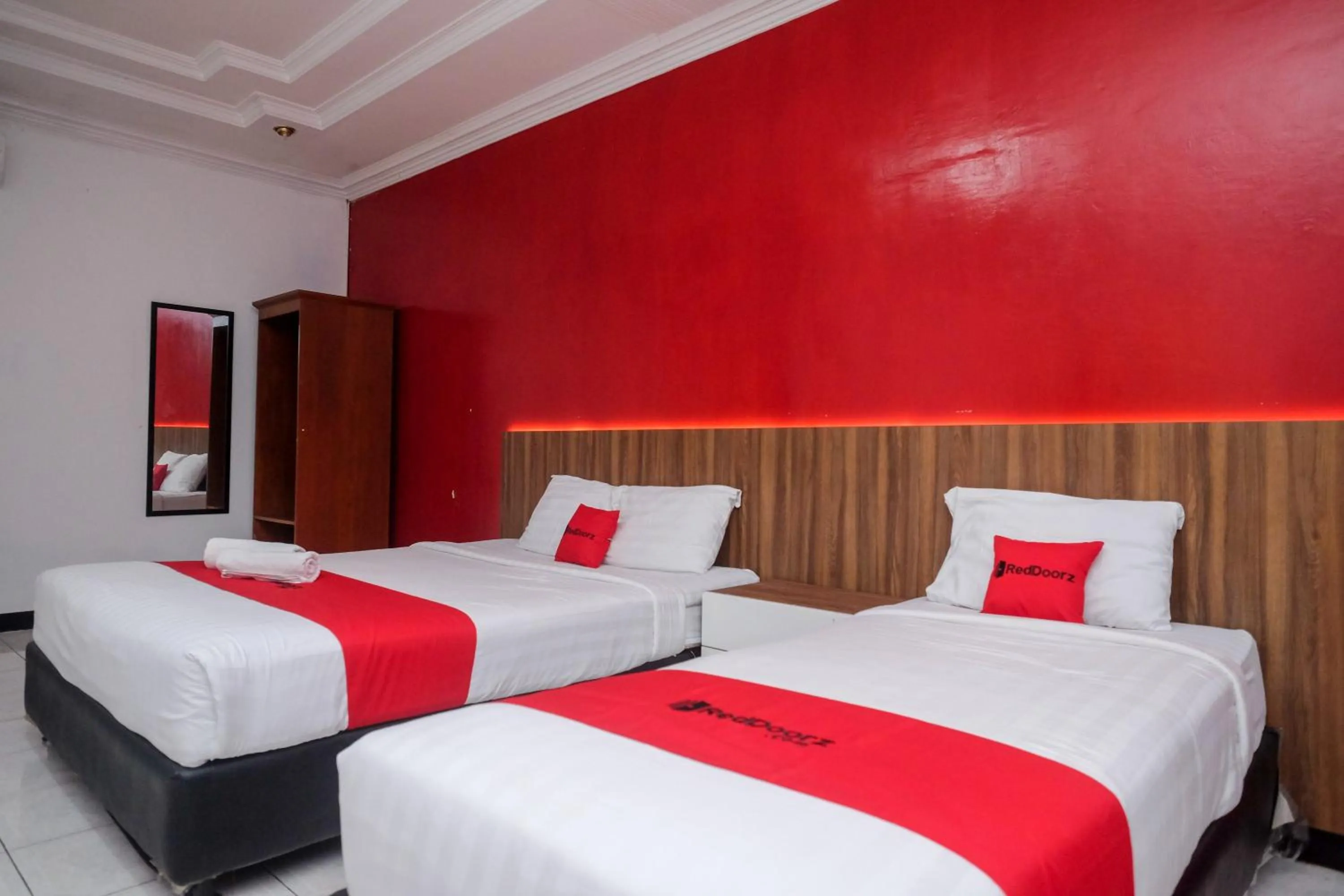 Bed in RedDoorz At Pondok Eyang Obi Sleman