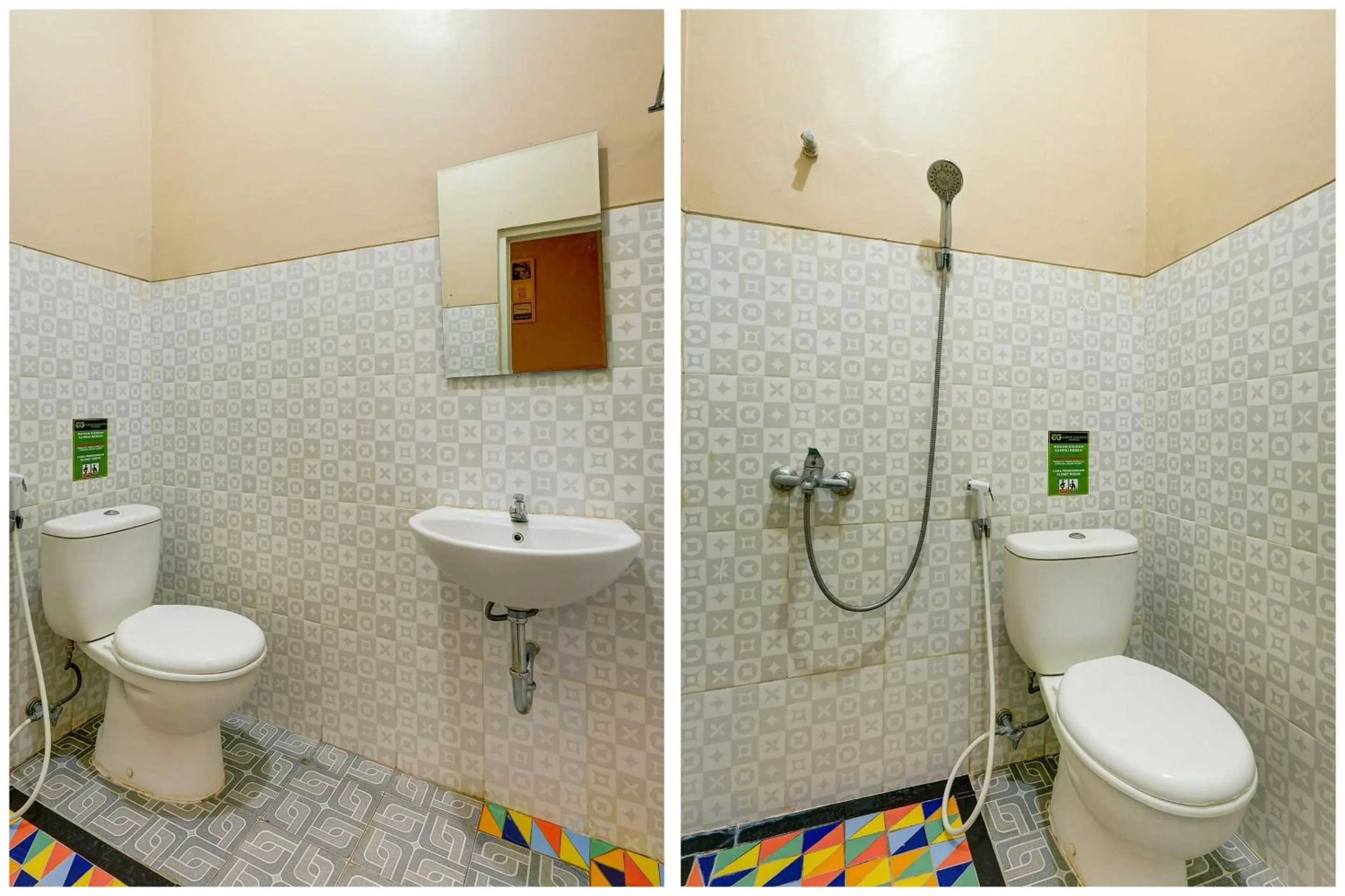 Bathroom in Hotel O Griya Gayatri Syariah