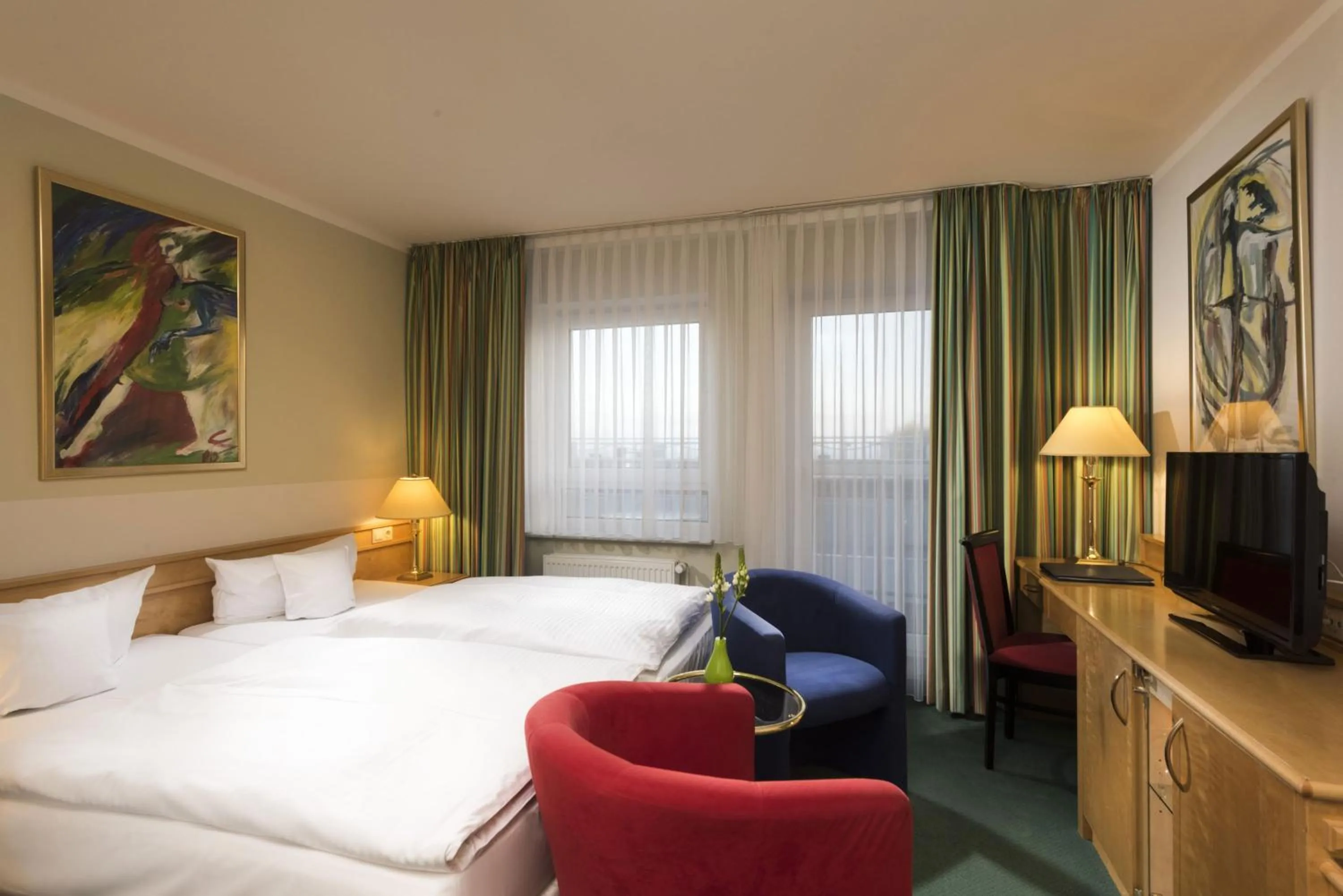 Bed in Hotel Kaiserhof Heringsdorf