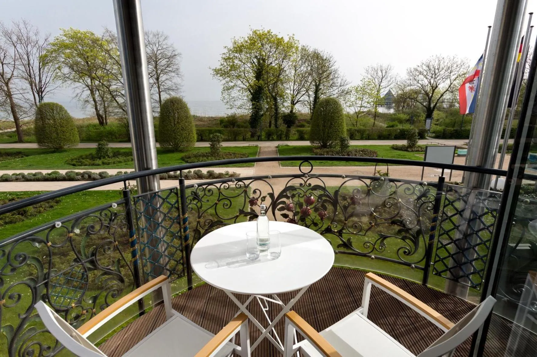 Balcony/Terrace in Hotel Kaiserhof Heringsdorf
