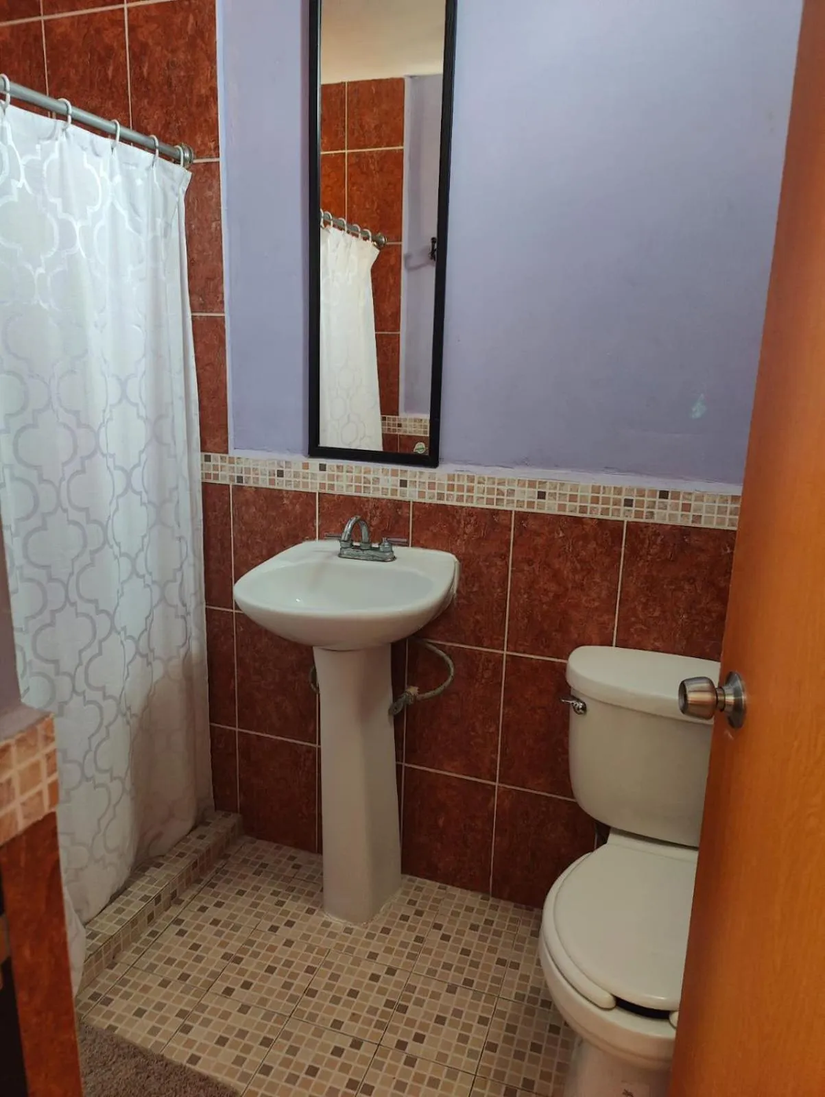 Bathroom in Hotel Posada Santa Elena