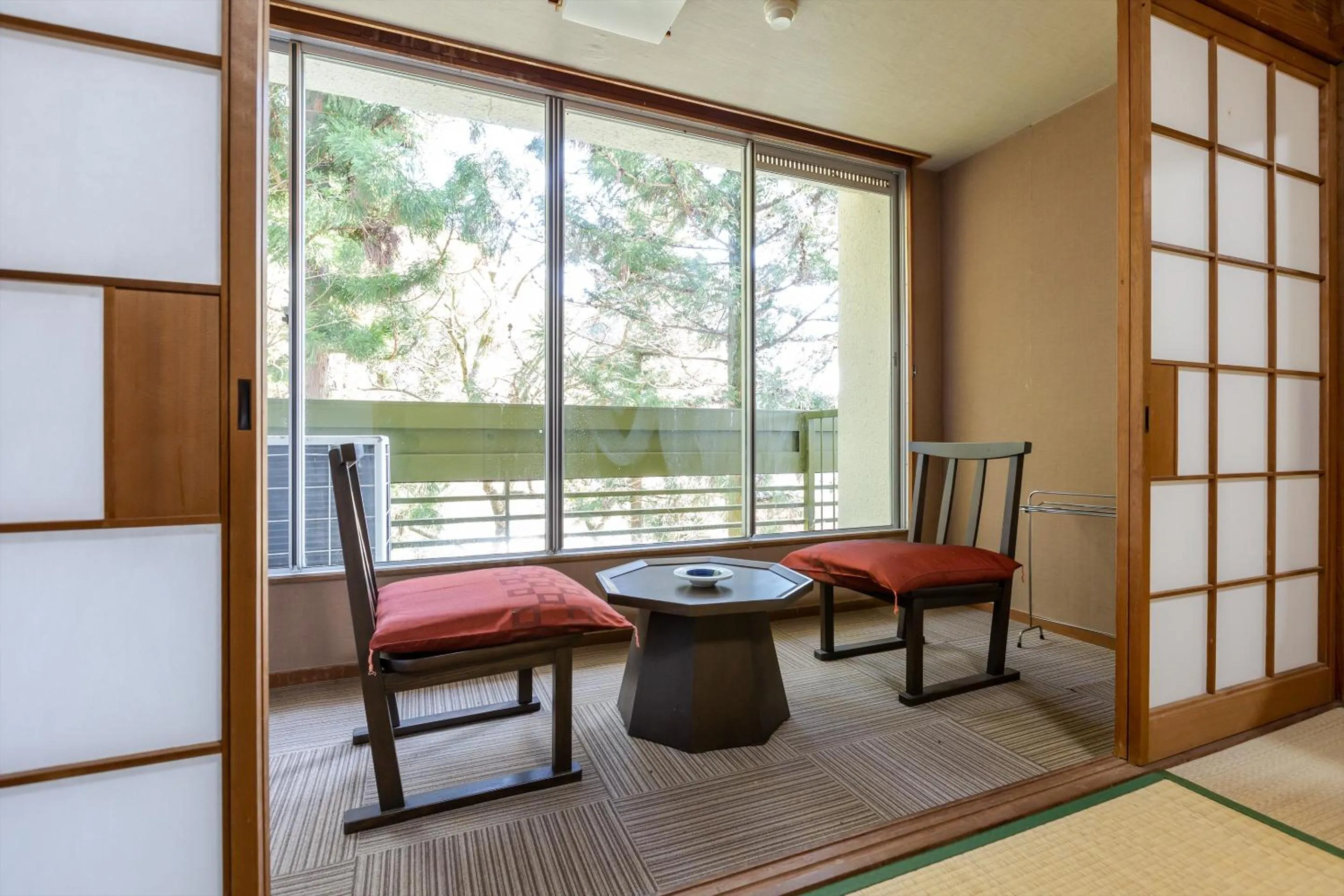 Seating Area in Tabist Spa Yubara Okayama Yubaraonsen
