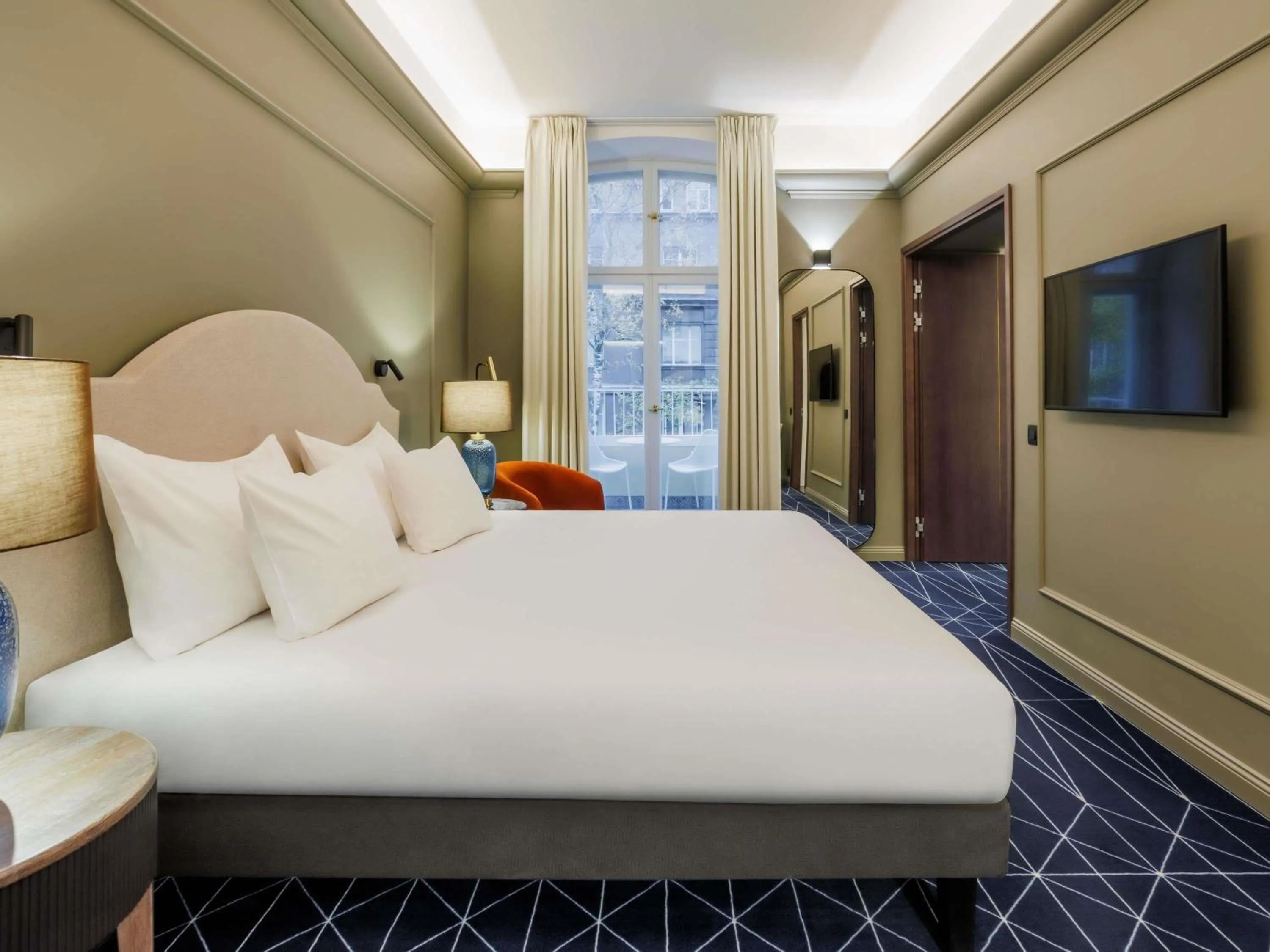 Bedroom, Bed in Movenpick Hotel Tallinn