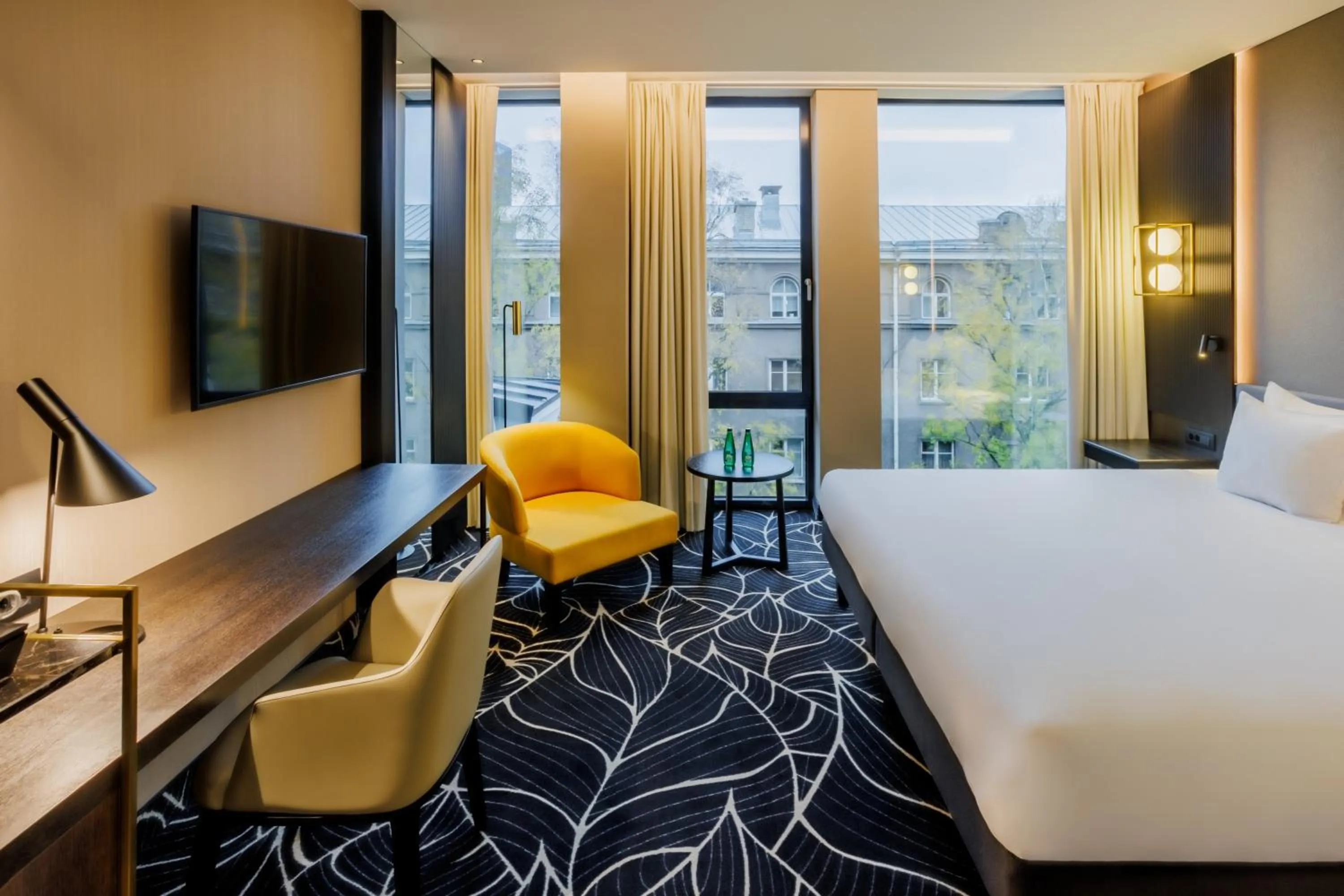 Bed in Hotel Lembitu Tallinn