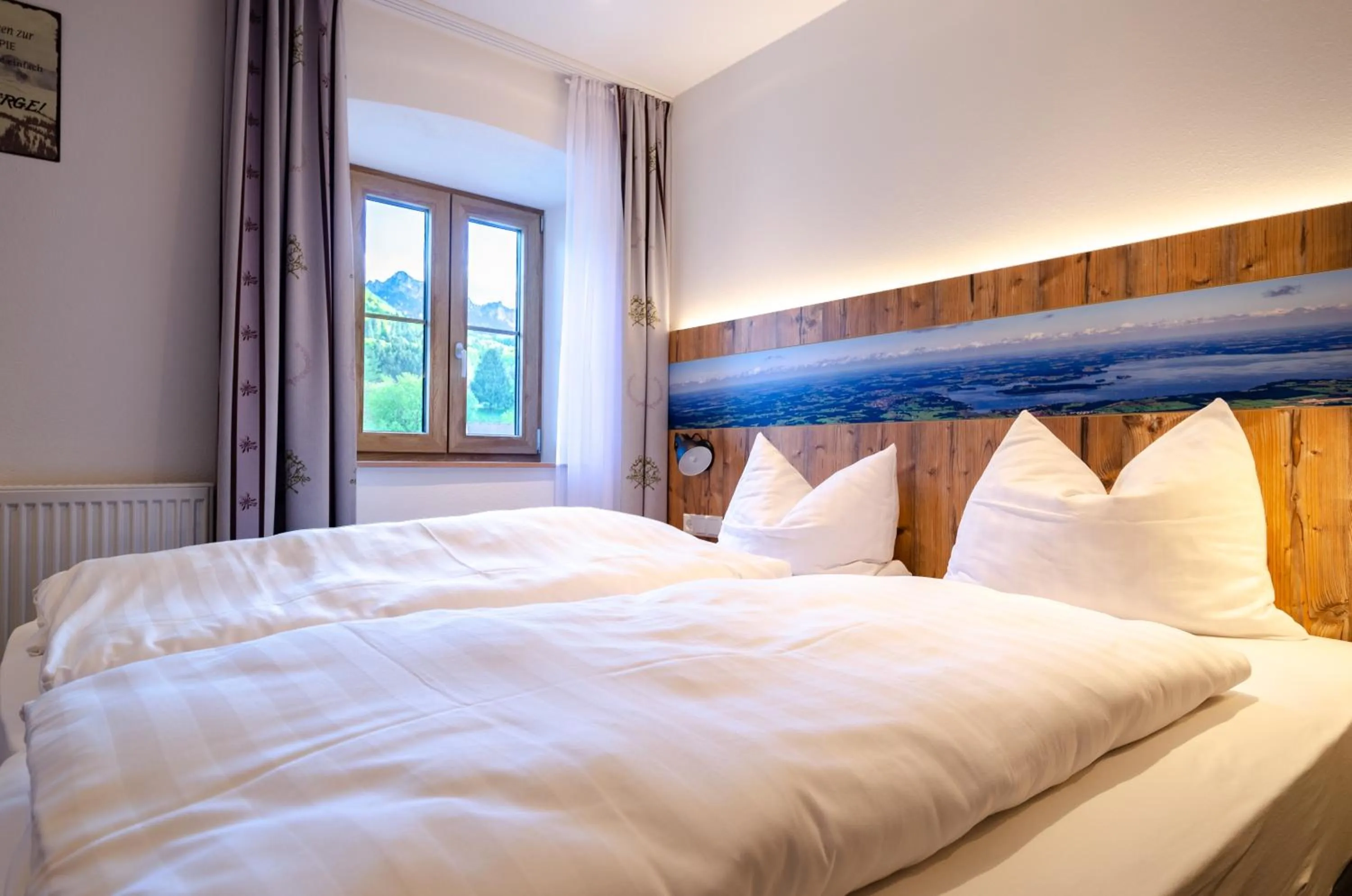 Bed in Gasthof Messerschmied