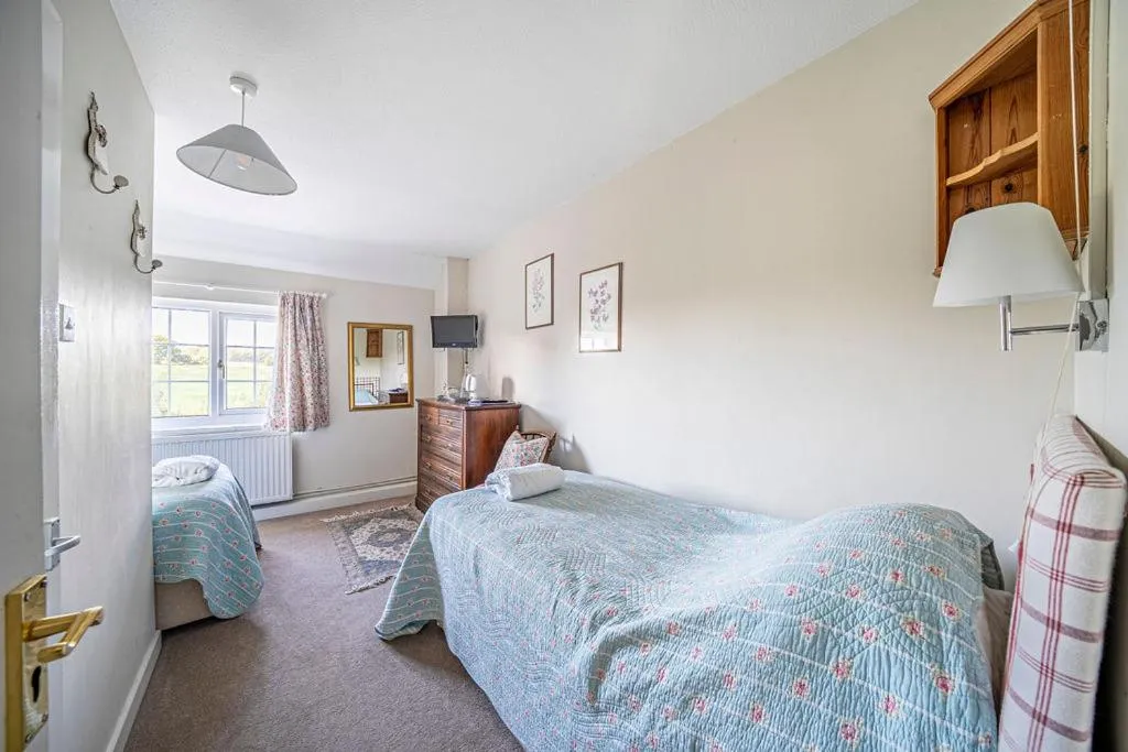 Bed in Cleaver Cottage