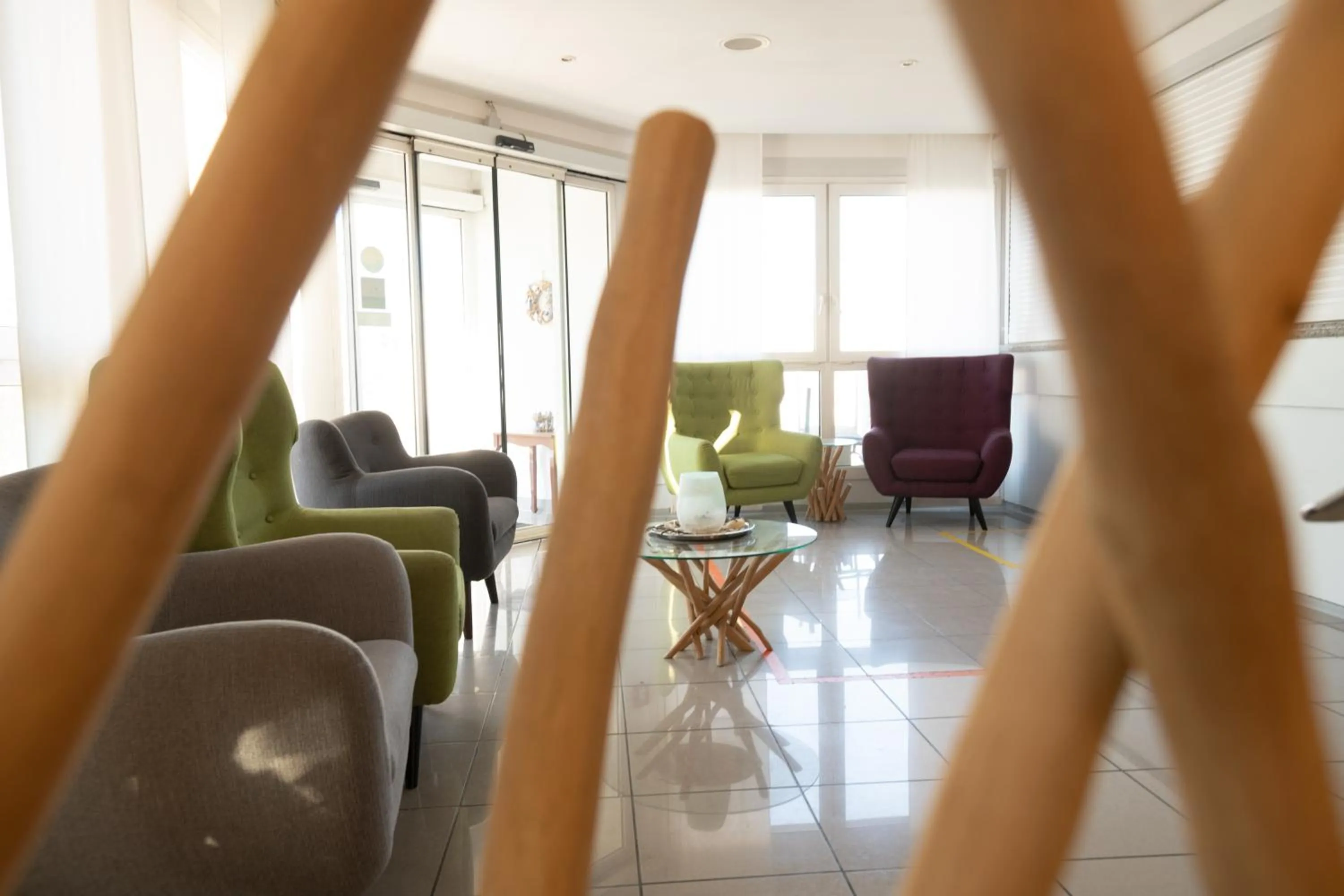 Lobby or reception in Nautic Hotel Bremerhaven