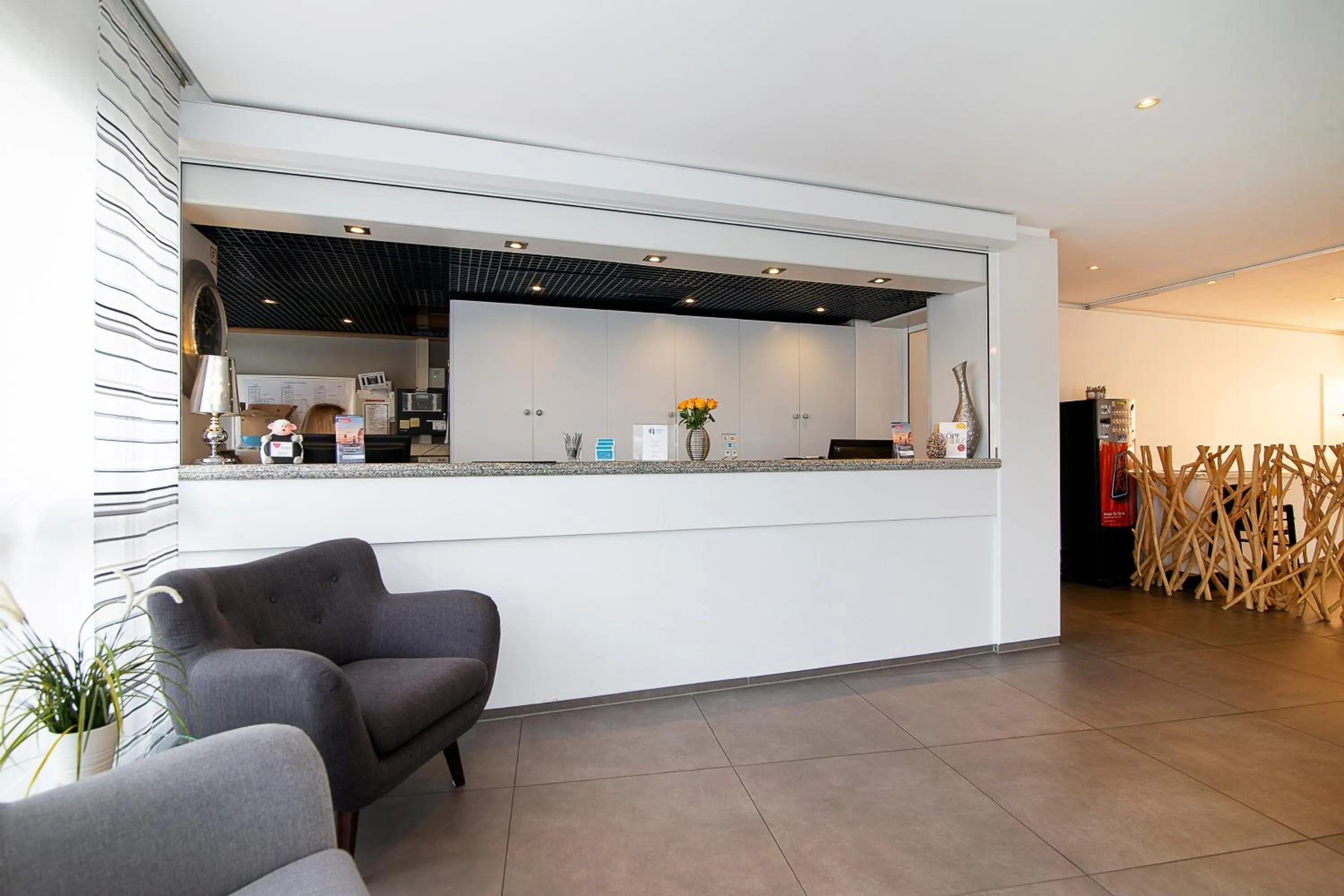 Lobby or reception in Nautic Hotel Bremerhaven