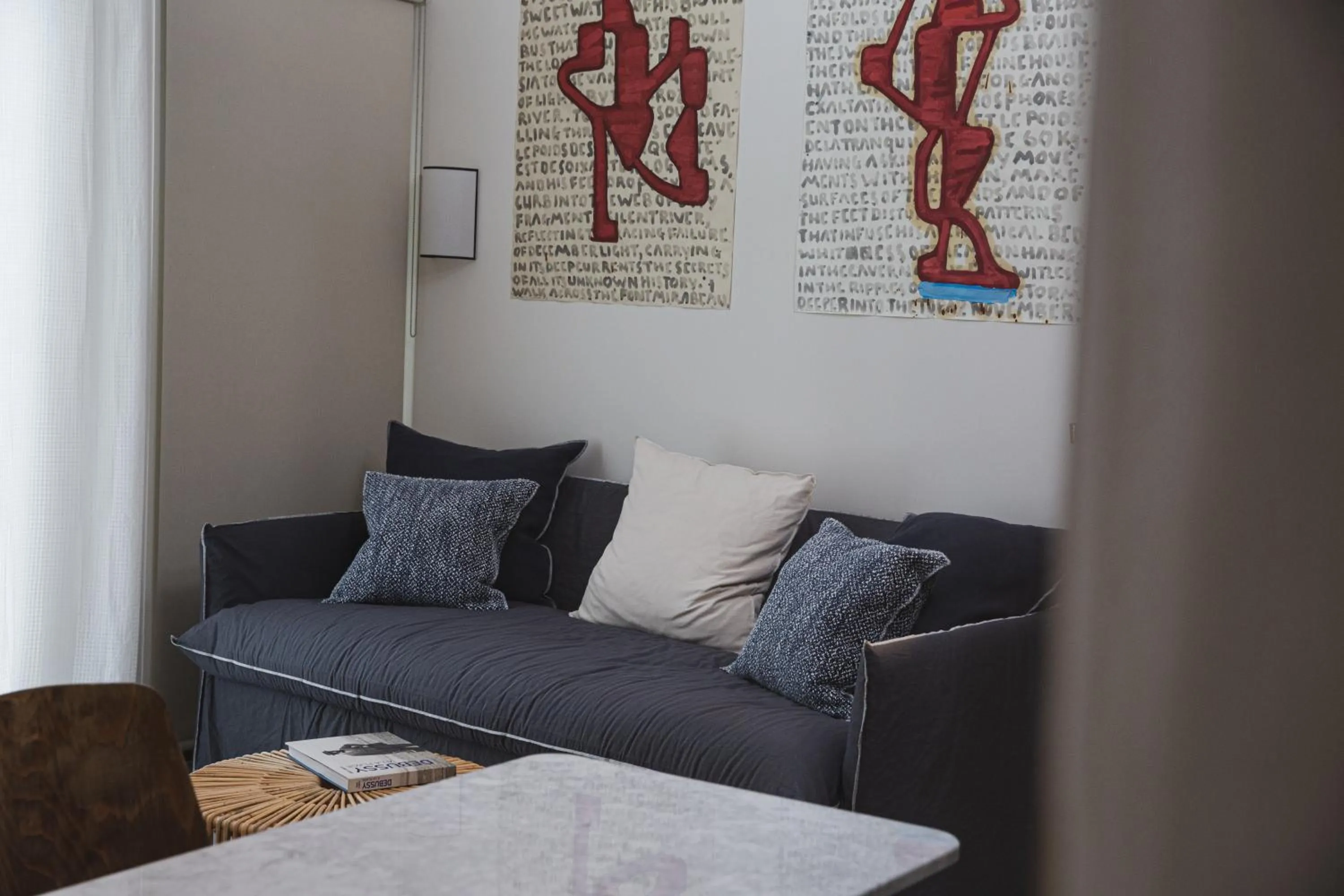 Living room in Suites The Marcel