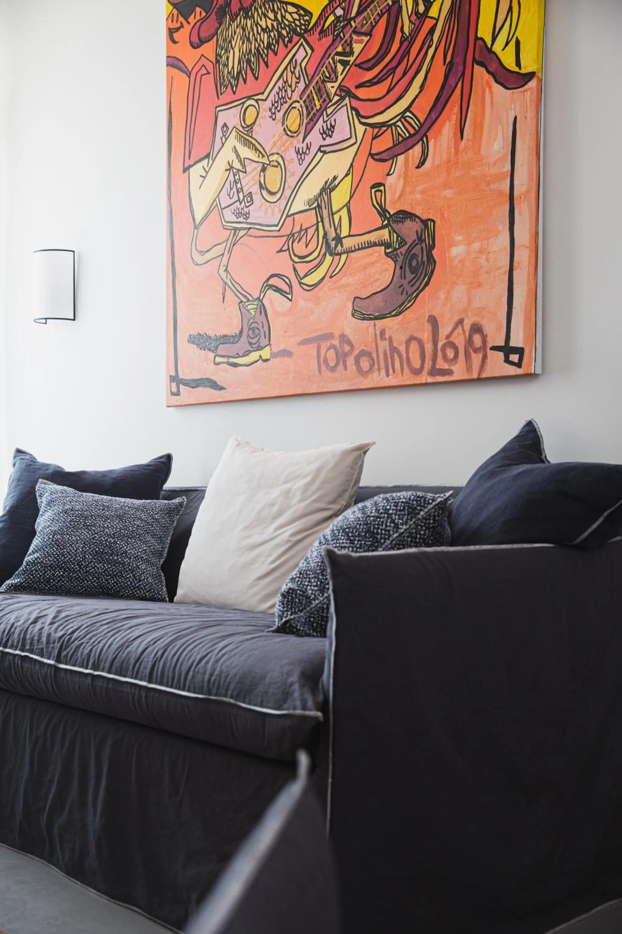 Living room in Suites The Marcel