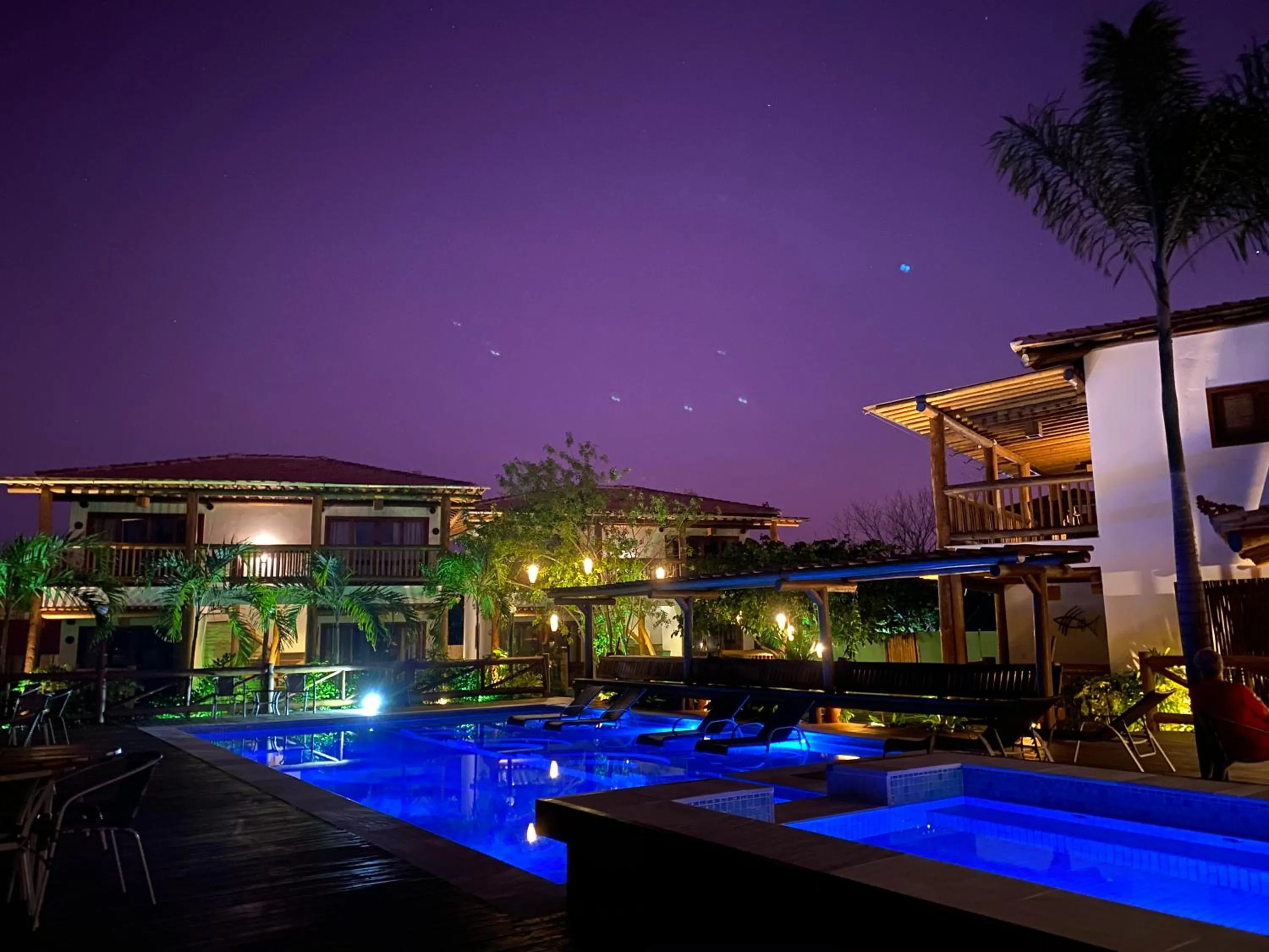 Pool view in Carapitangui Pousada