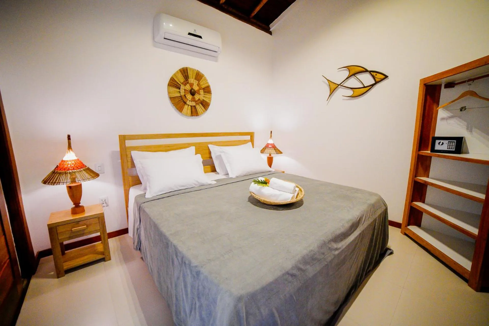 Bed in Carapitangui Pousada