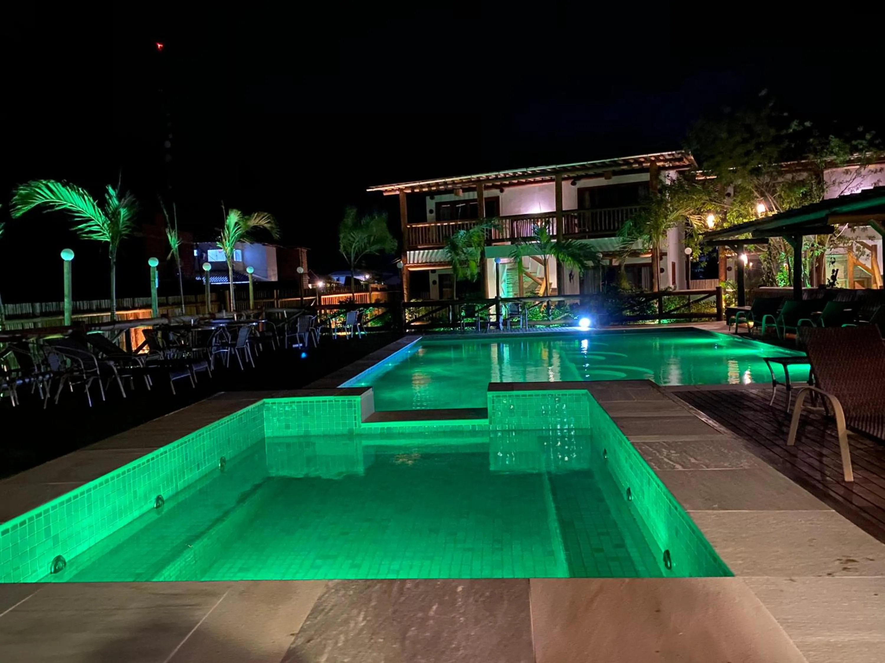 Swimming pool in Carapitangui Pousada