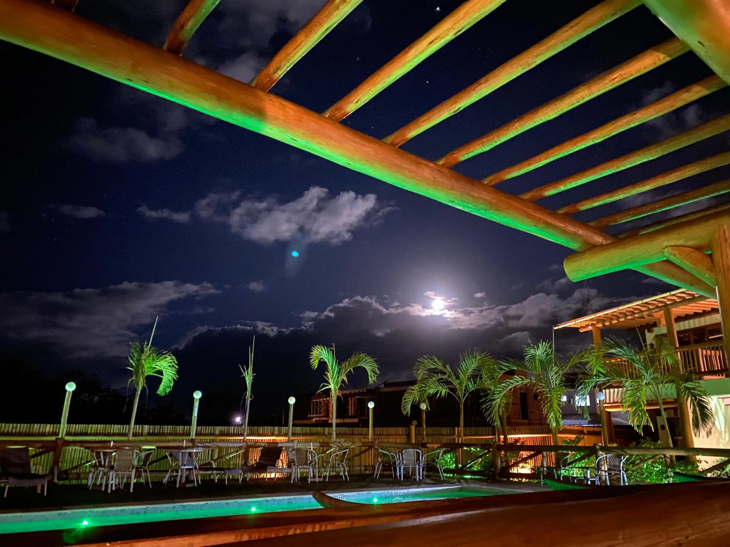 Swimming pool in Carapitangui Pousada