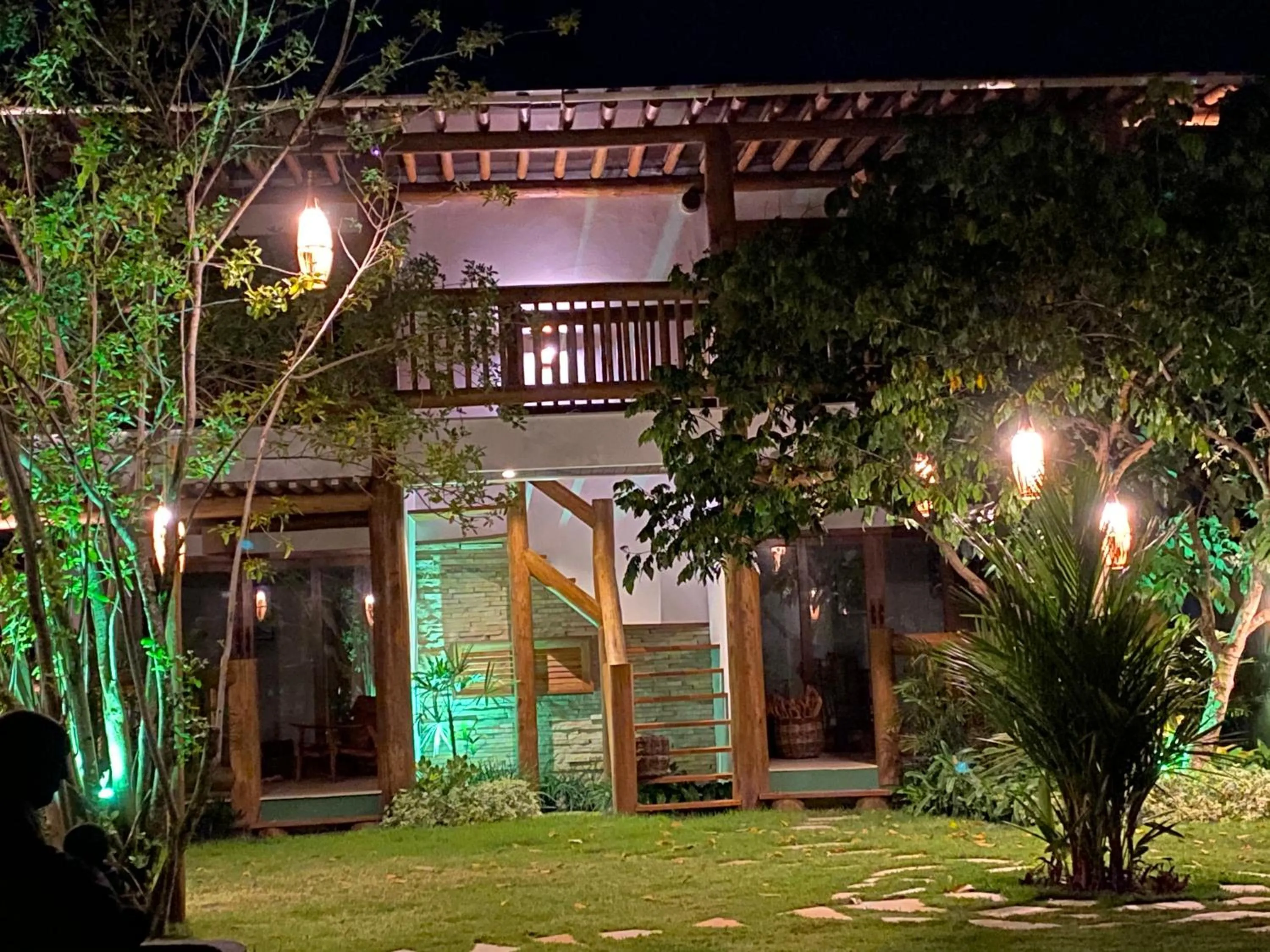 Garden in Carapitangui Pousada