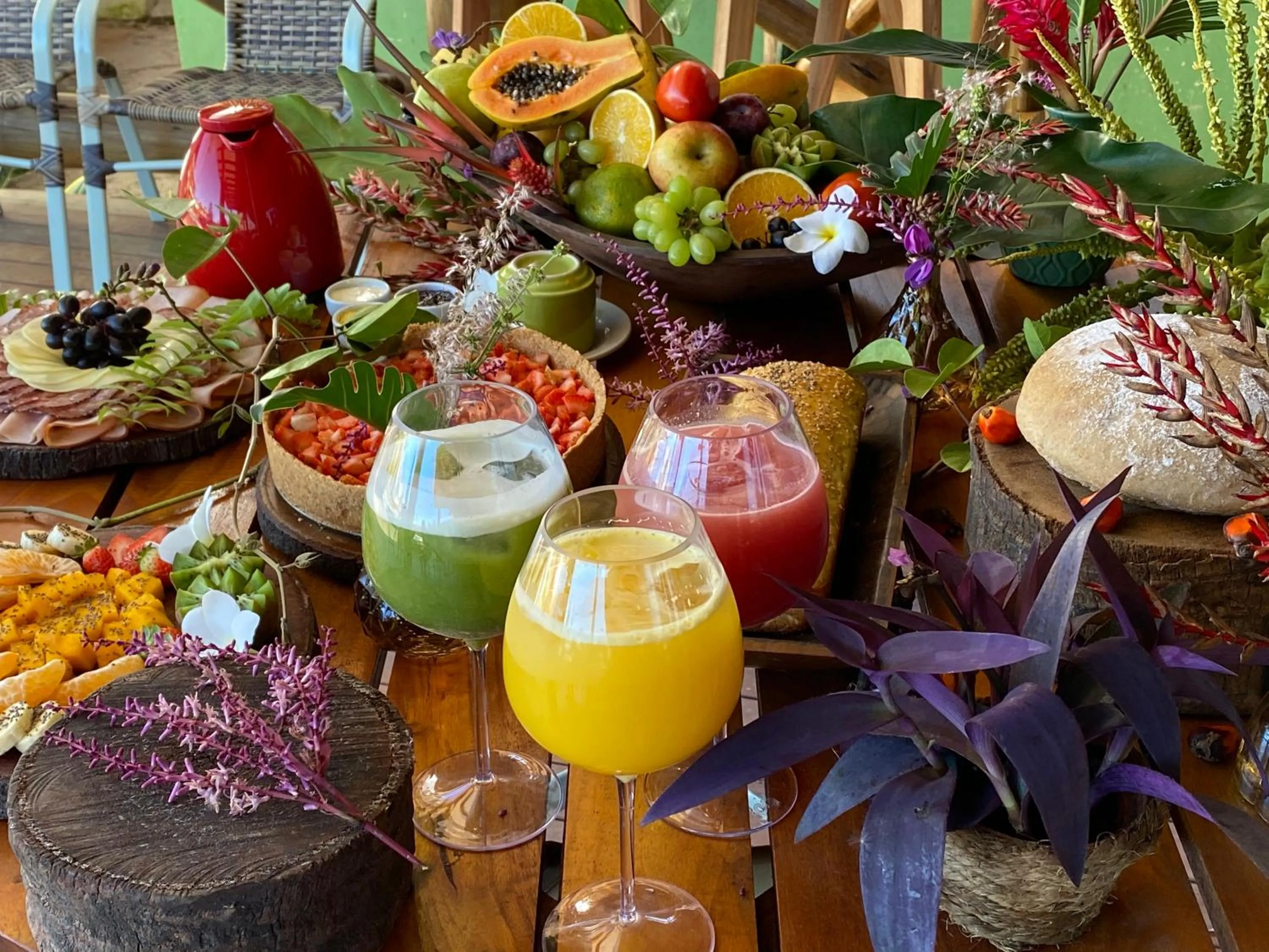 Food and drinks in Carapitangui Pousada