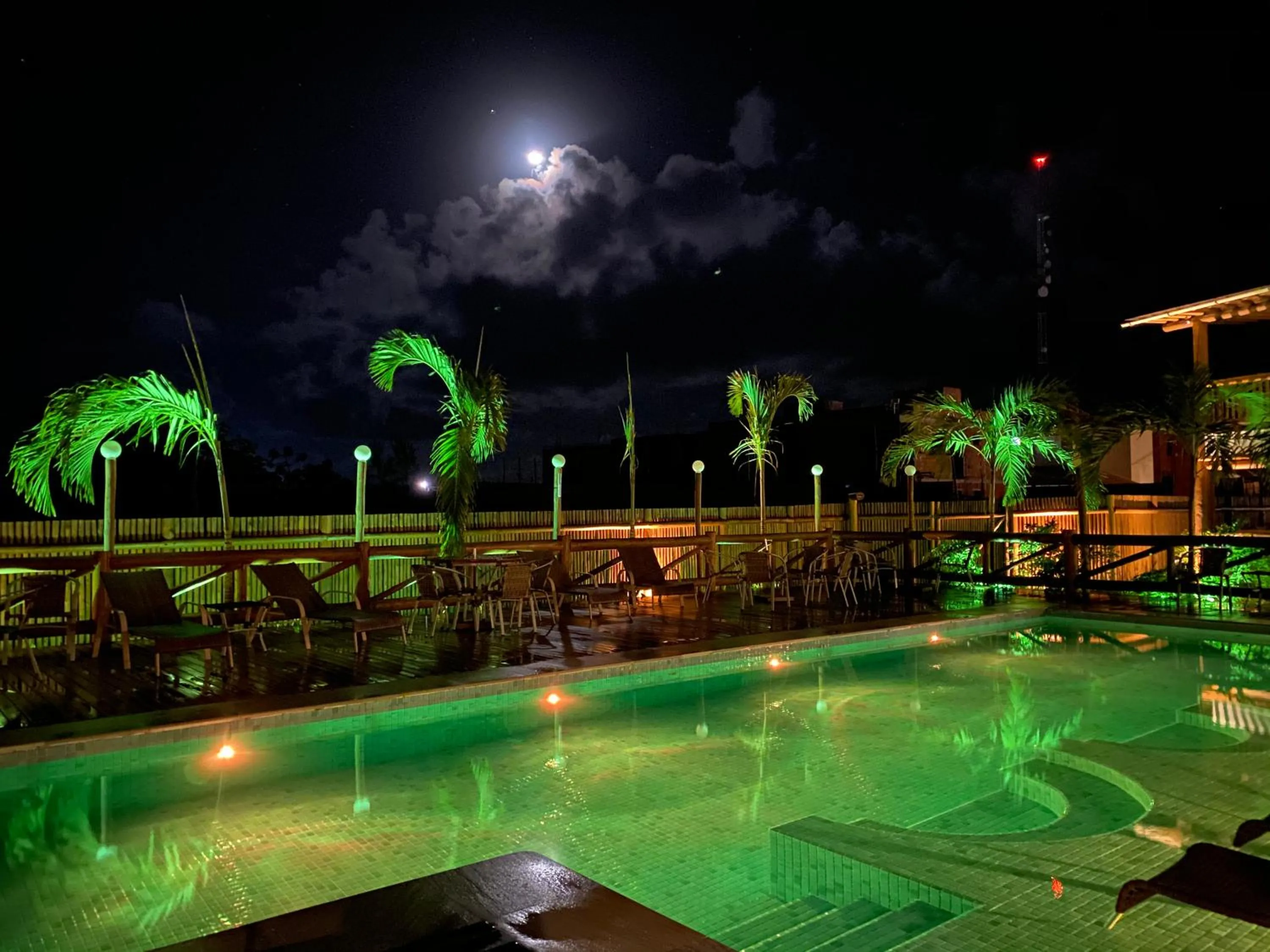 Sunset in Carapitangui Pousada