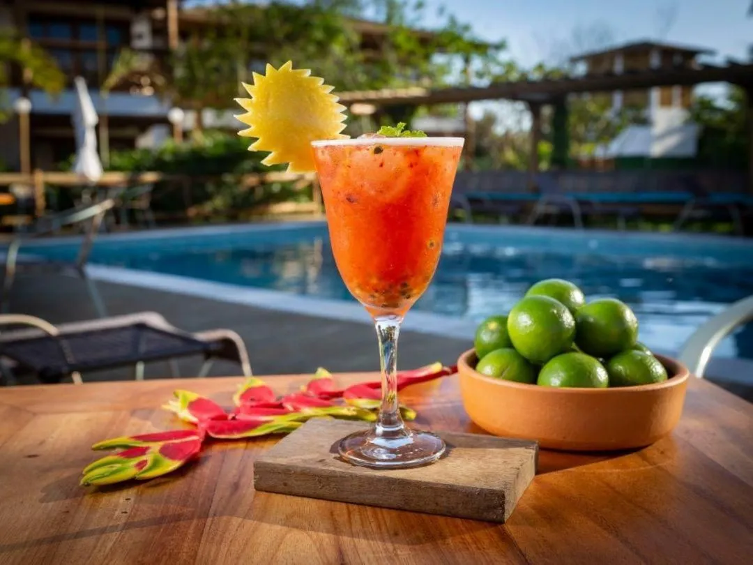 Lounge or bar in Carapitangui Pousada