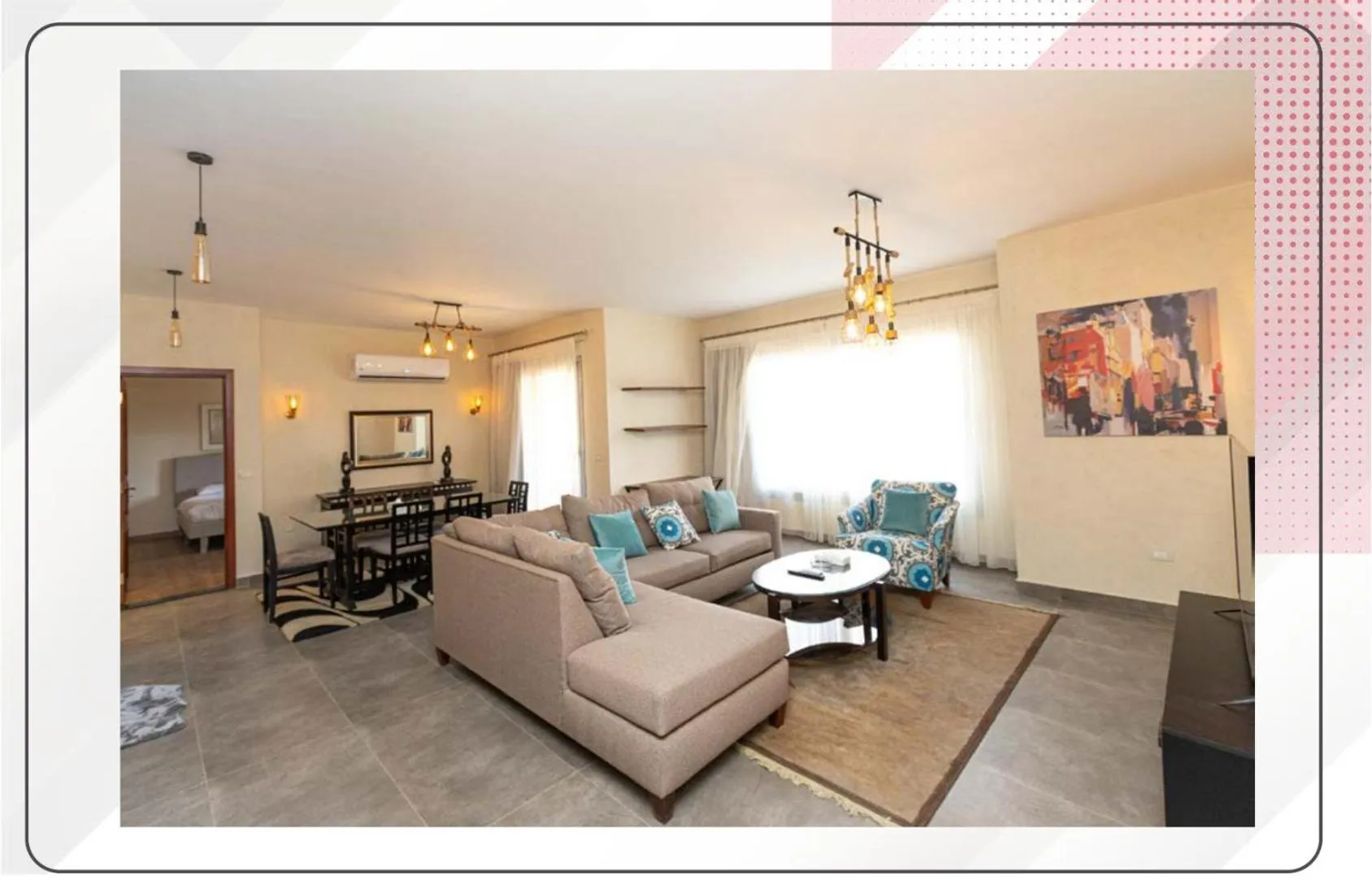 Living room in Prime Select The Village Gate